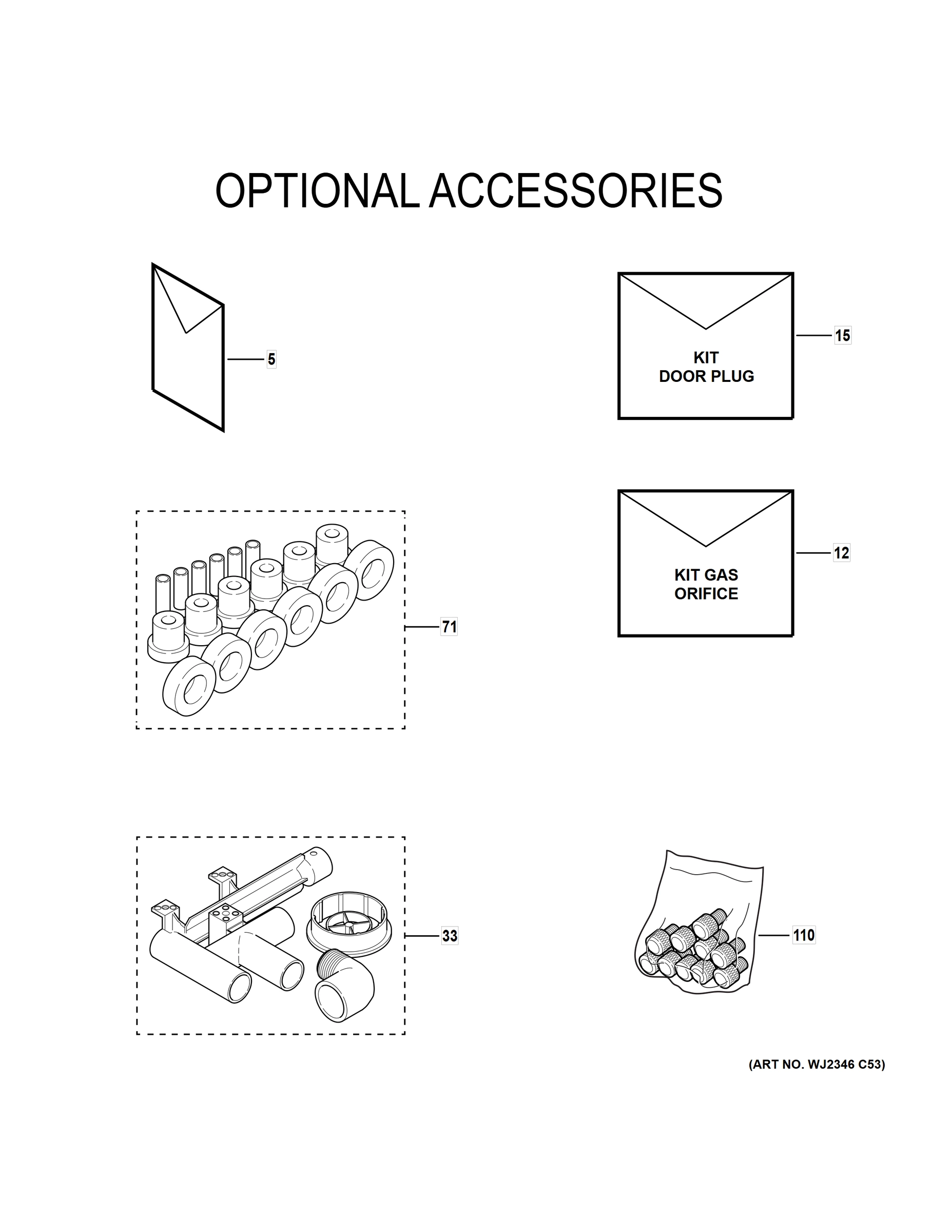 OPTIONAL ACCESSORIES