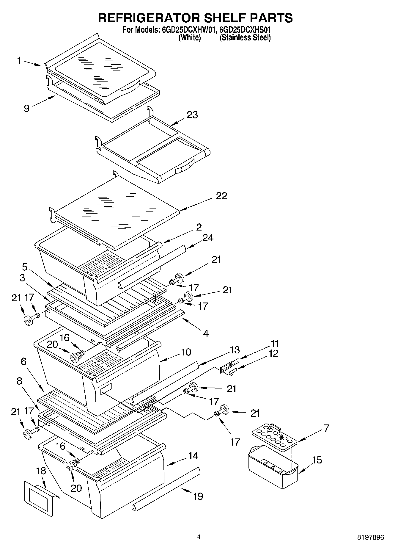 03 - REFRIGERATOR SHELF