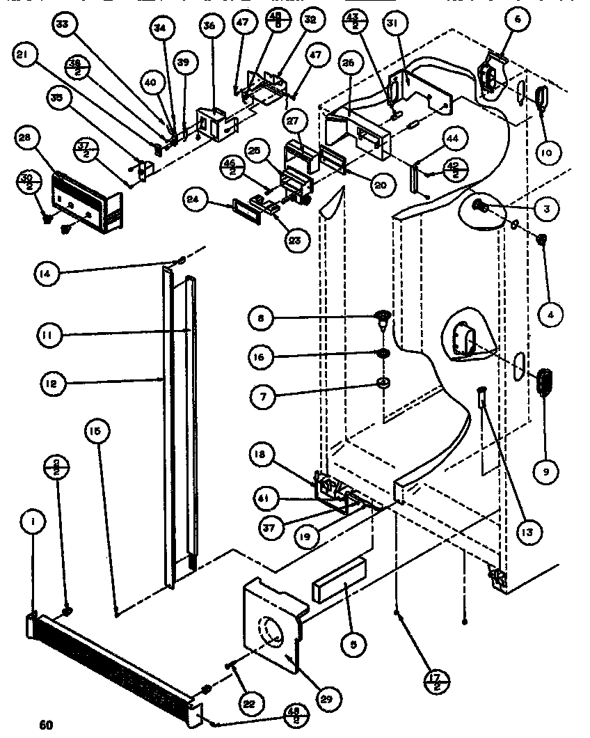 02 - CONTROLS & CABINET (REF/FRZ)