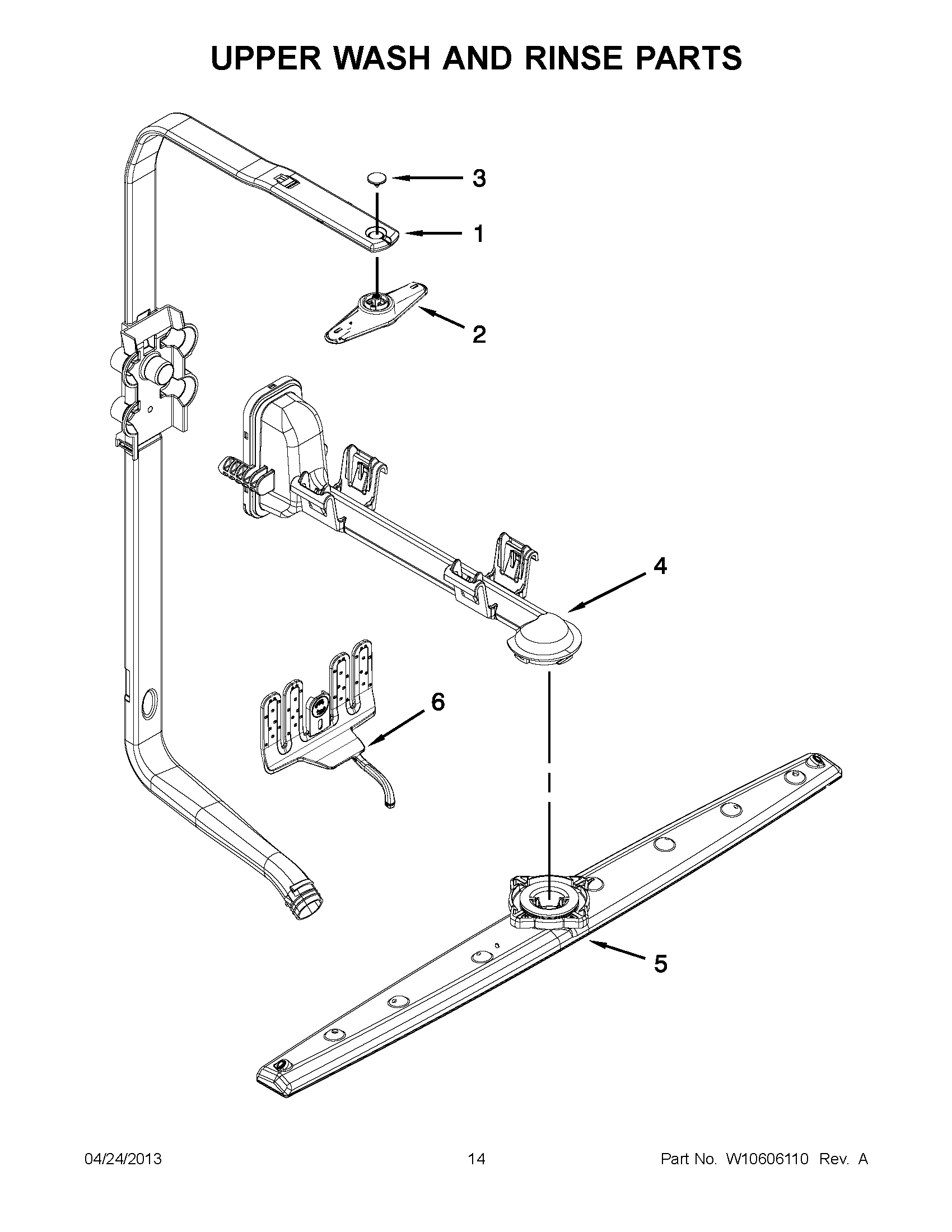 07 - UPPER WASH AND RINSE PARTS