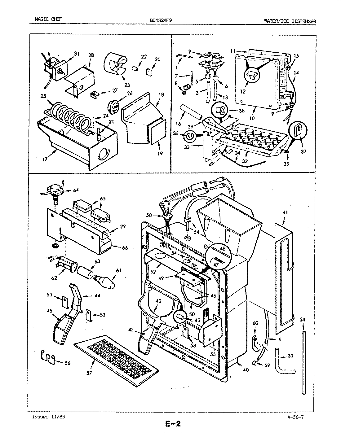 06 - WATER & ICE DISPENSER