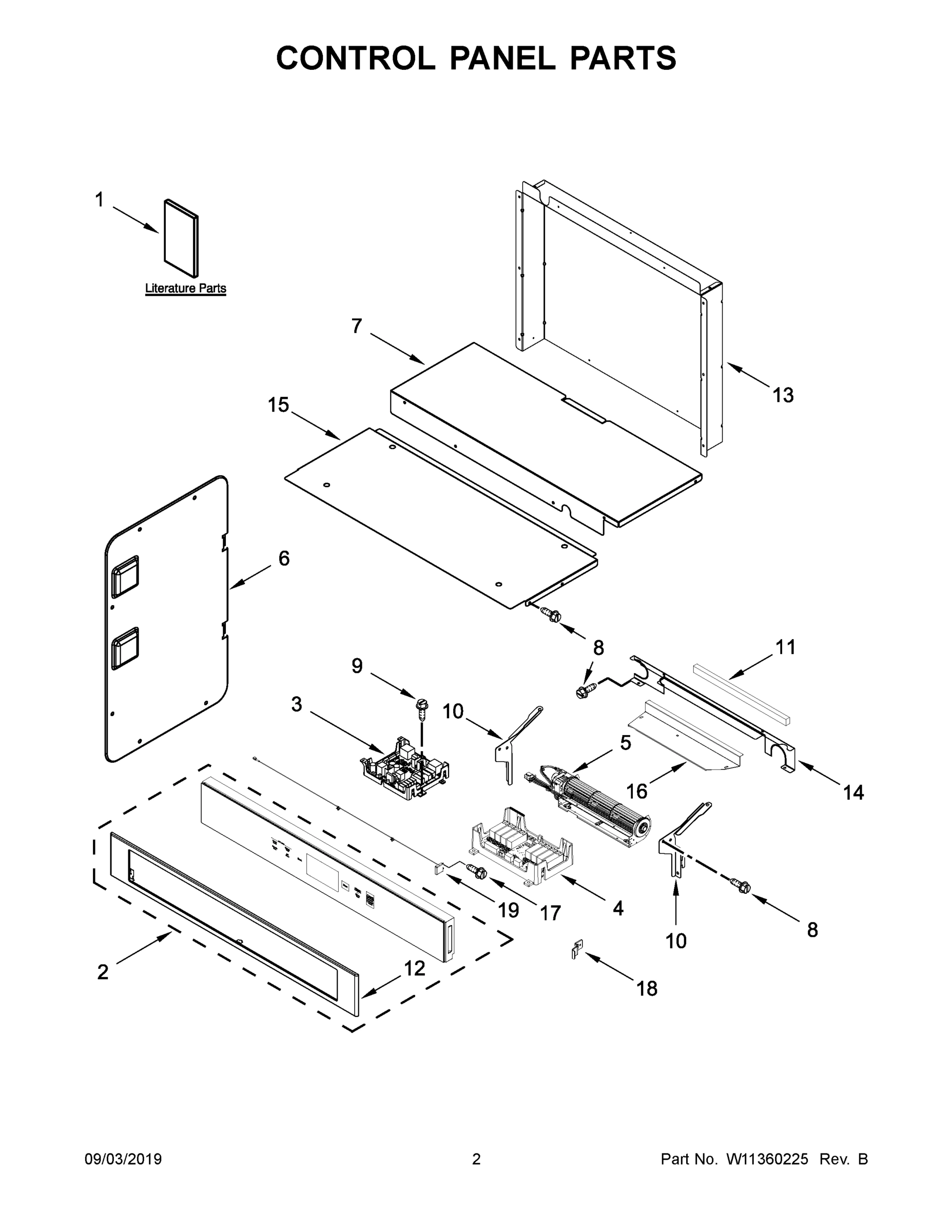 02 - CONTROL PANEL PARTS