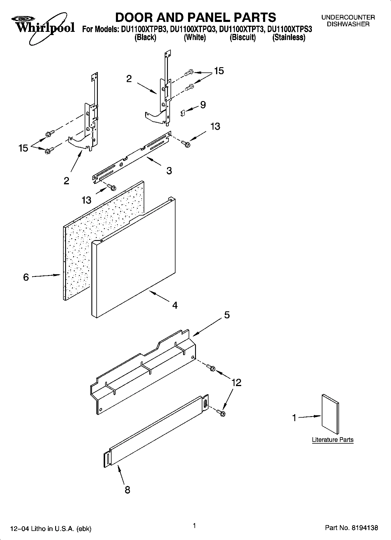 01 - DOOR AND PANEL PARTS