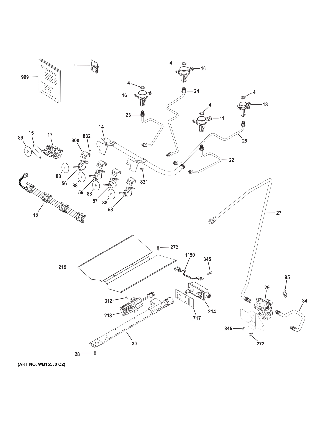 GAS & BURNER PARTS