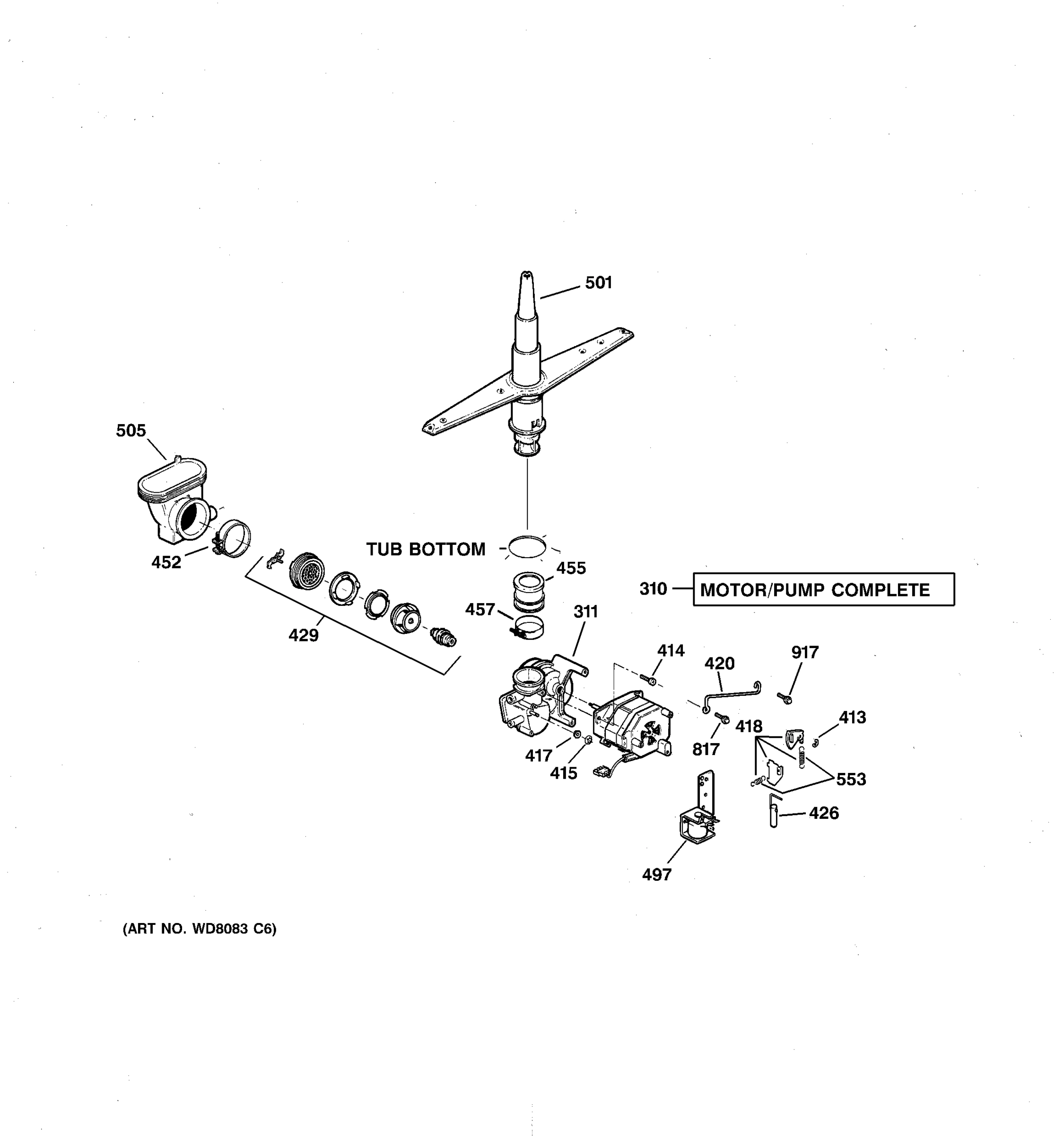 MOTOR-PUMP MECHANISM
