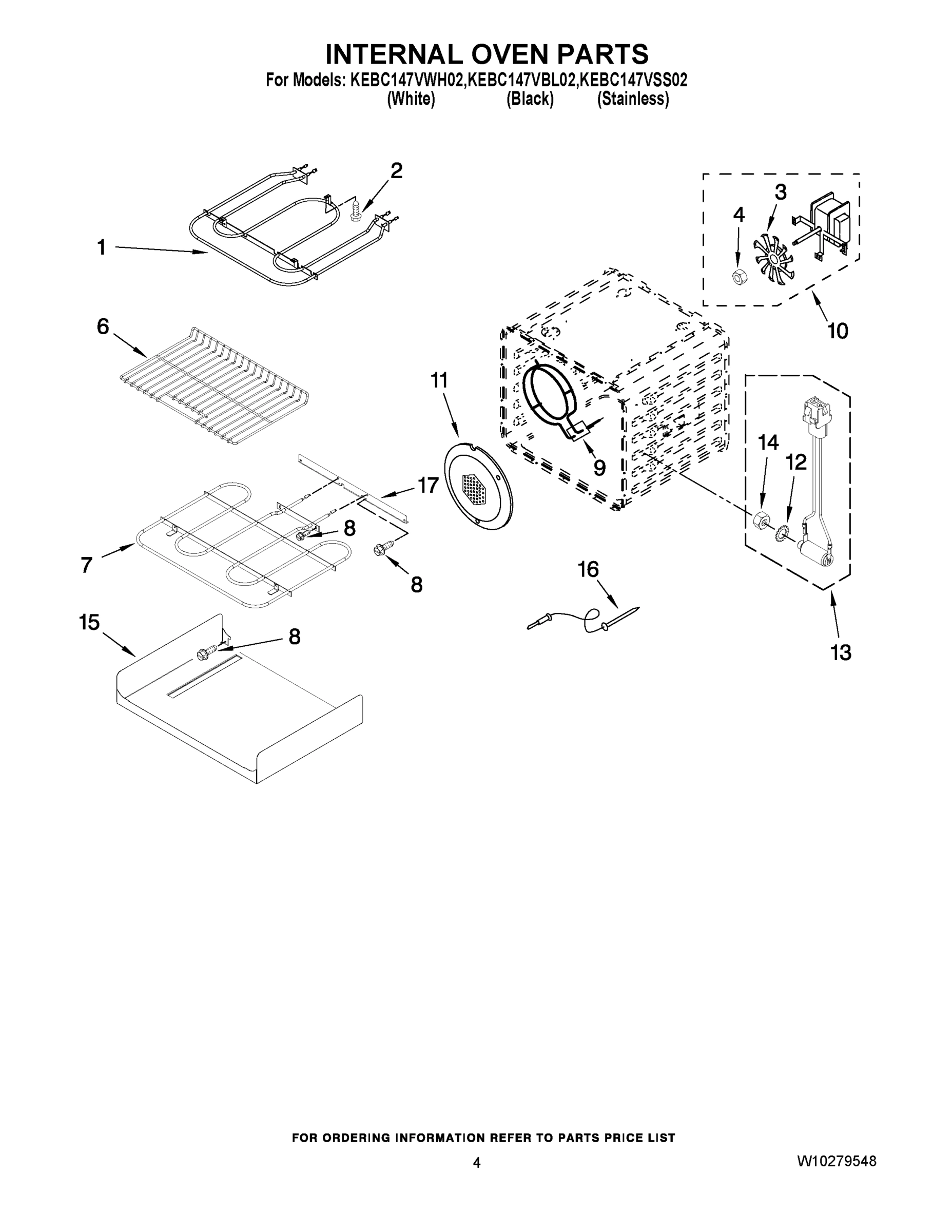 03 - INTERNAL OVEN PARTS