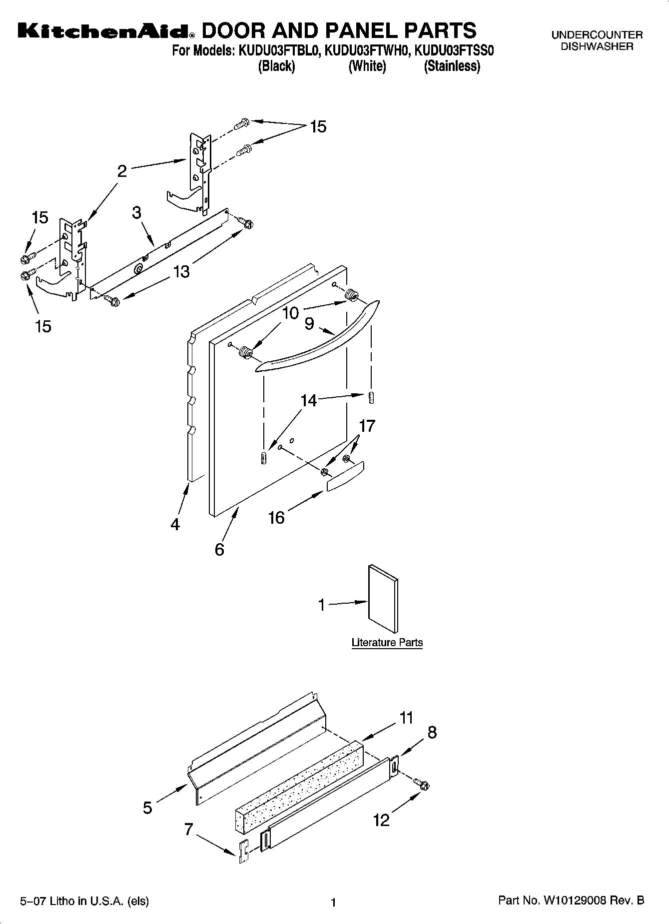 01 - DOOR AND PANEL PARTS