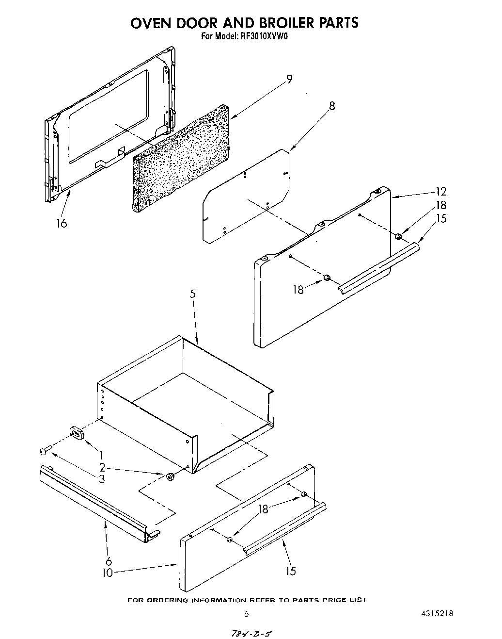 04 - OVEN DOOR AND BROILER
