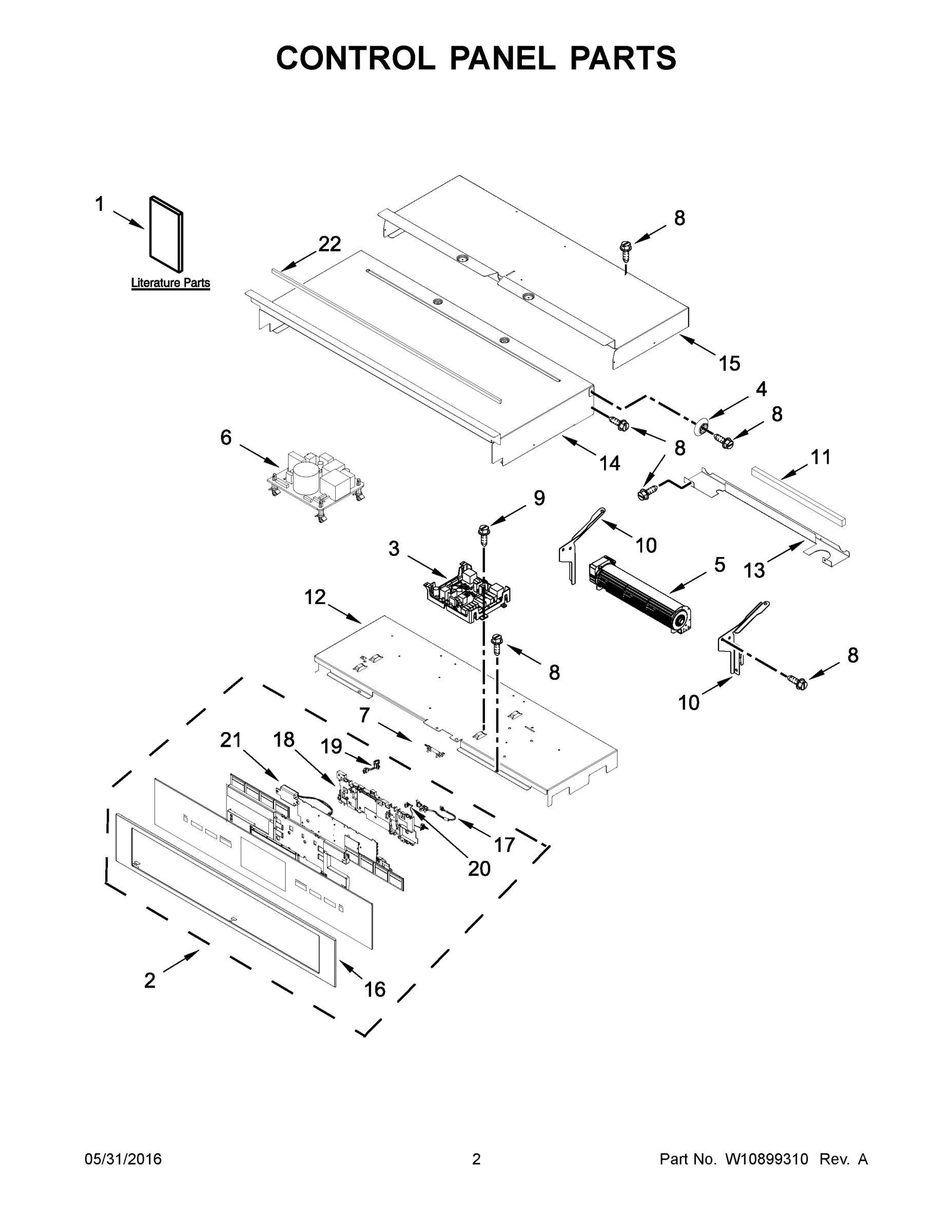 02 - CONTROL PANEL PARTS