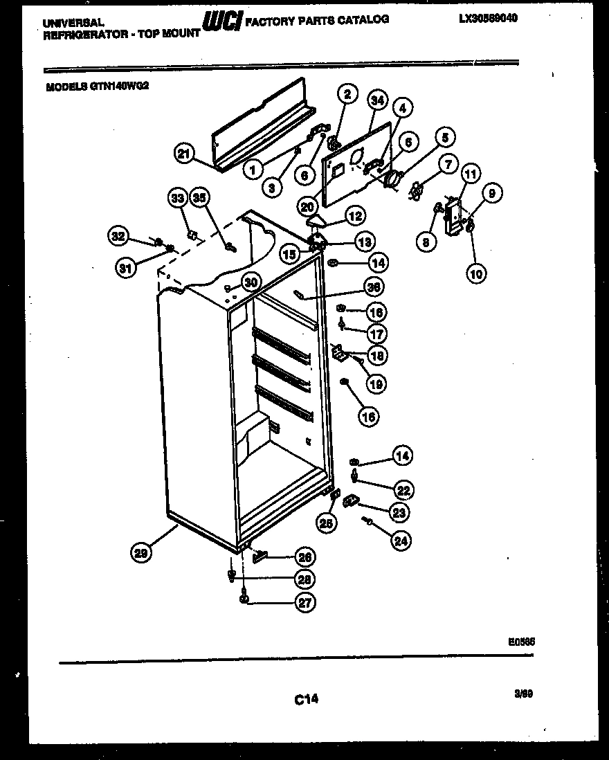 03 - CABINET PARTS