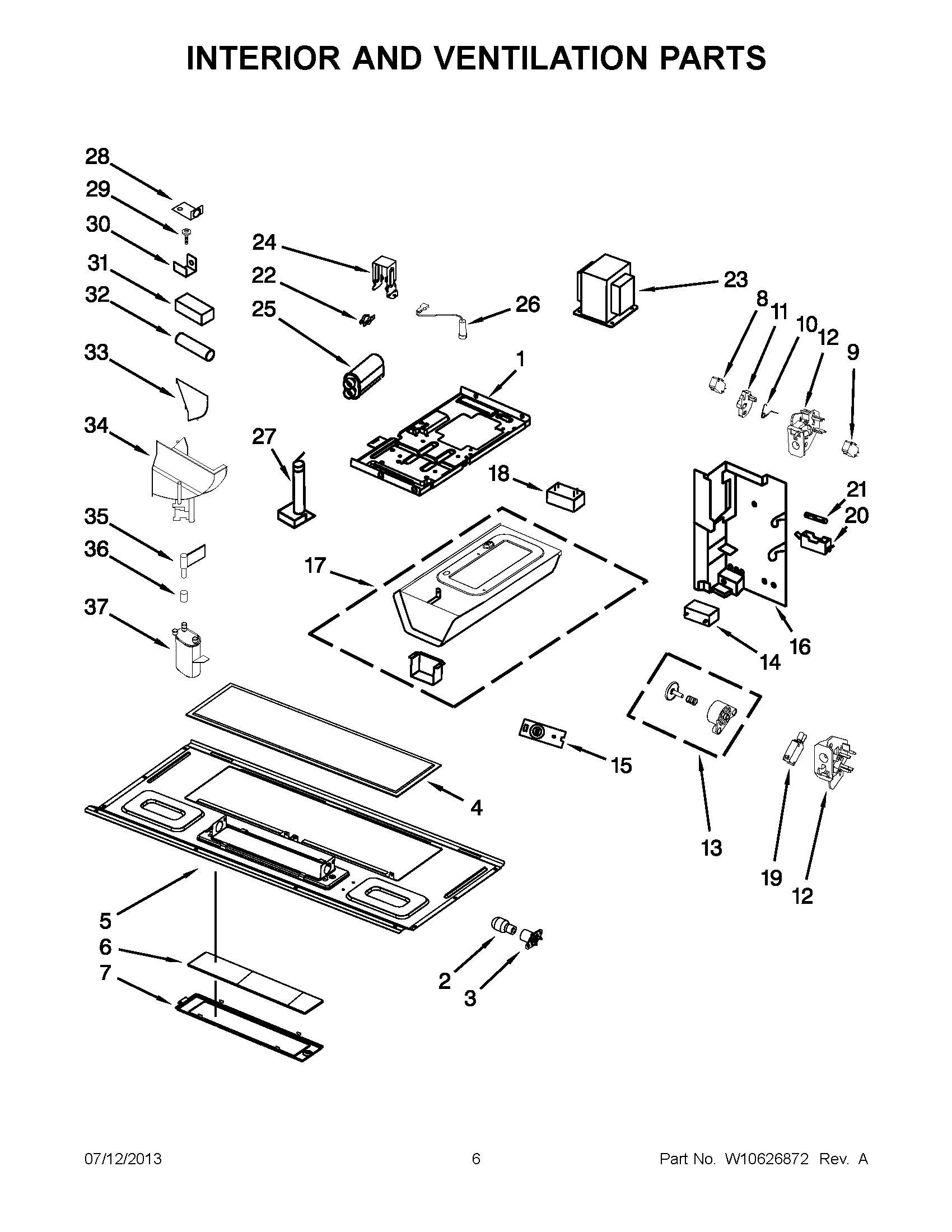03 - INTERIOR AND VENTILATION PARTS