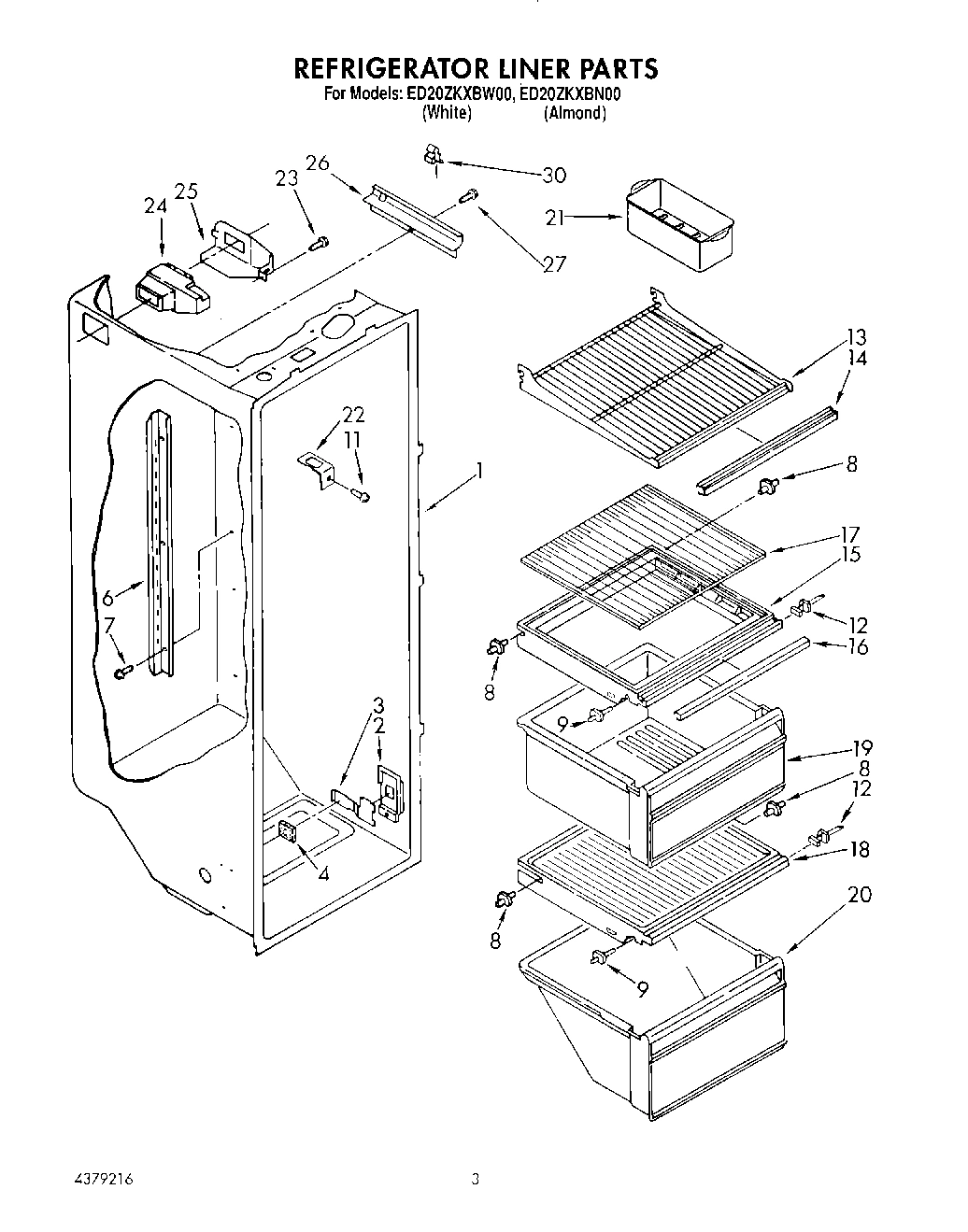 02 - REFRIGERATOR LINER