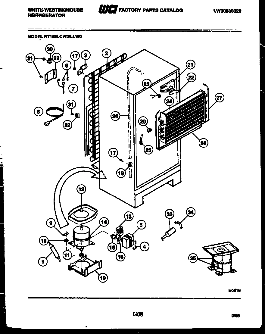 05 - SYSTEM AND AUTOMATIC DEFROST PARTS