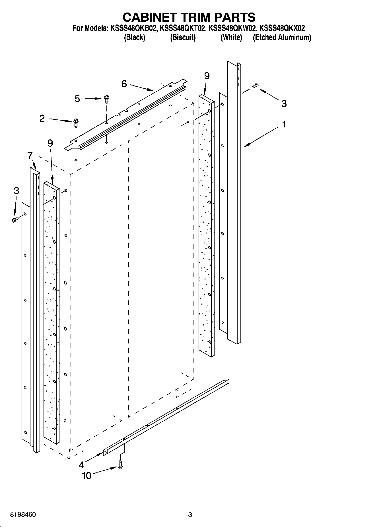 02 - CABINET TRIM PARTS