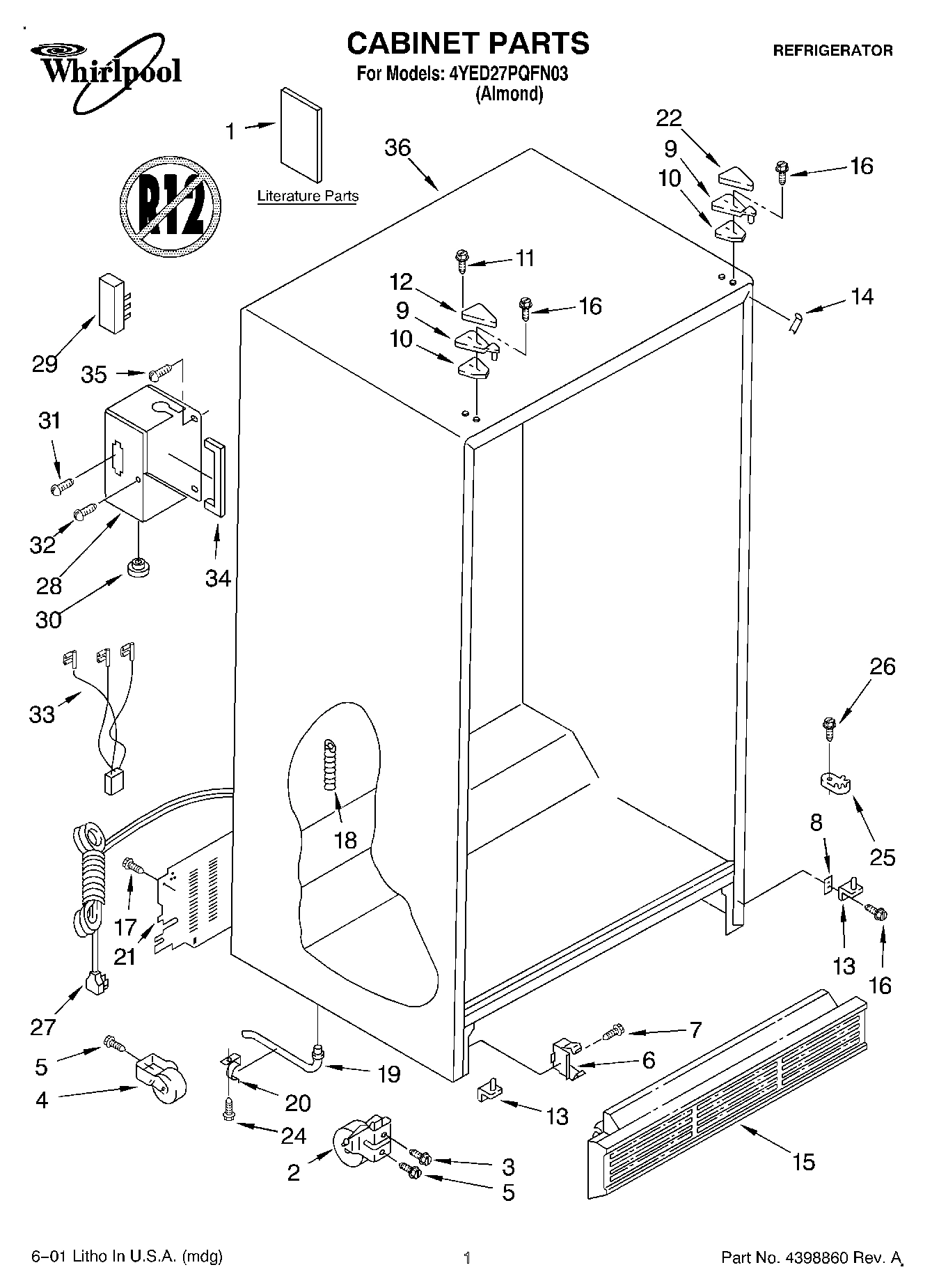 01 - CABINET, LITERATURE