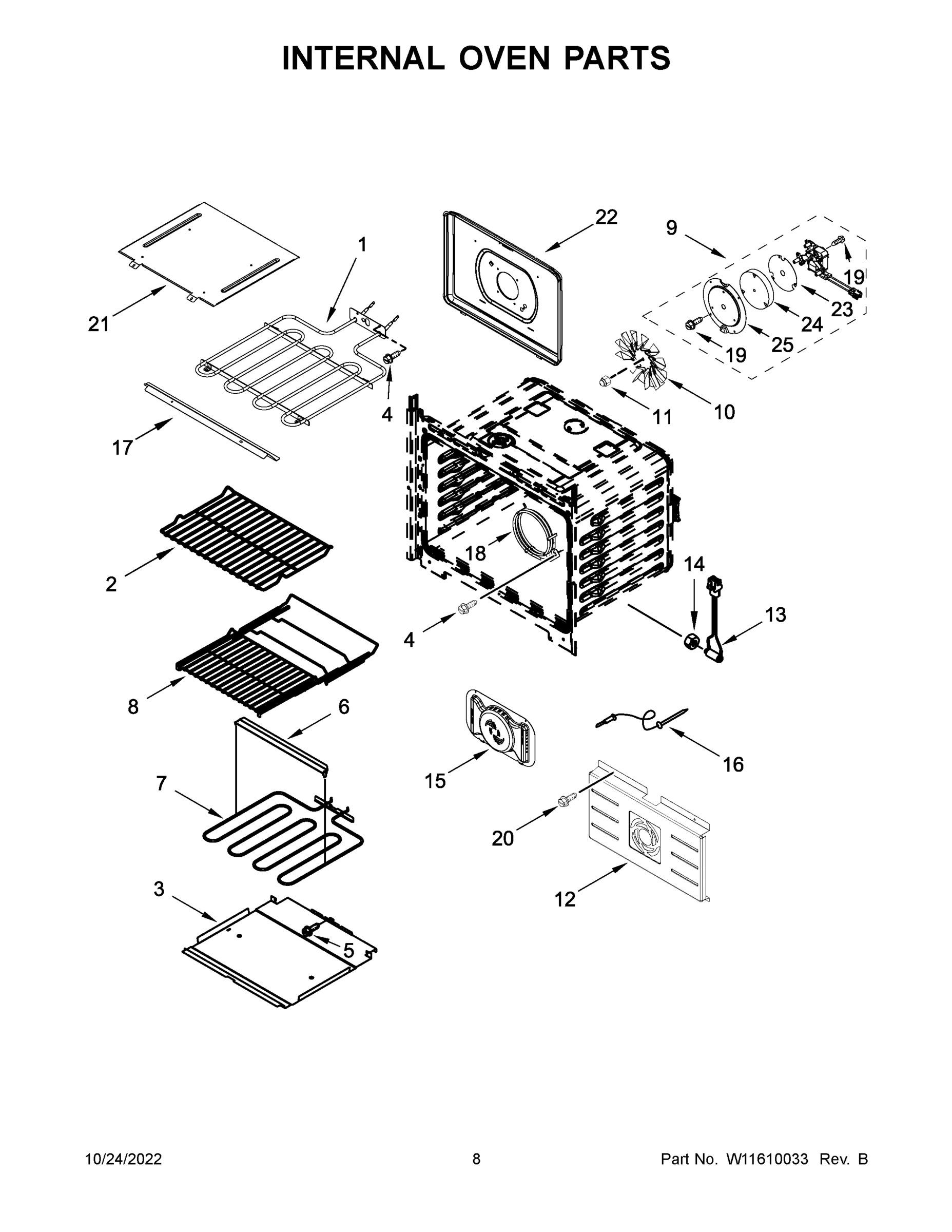 05 - INTERNAL OVEN PARTS