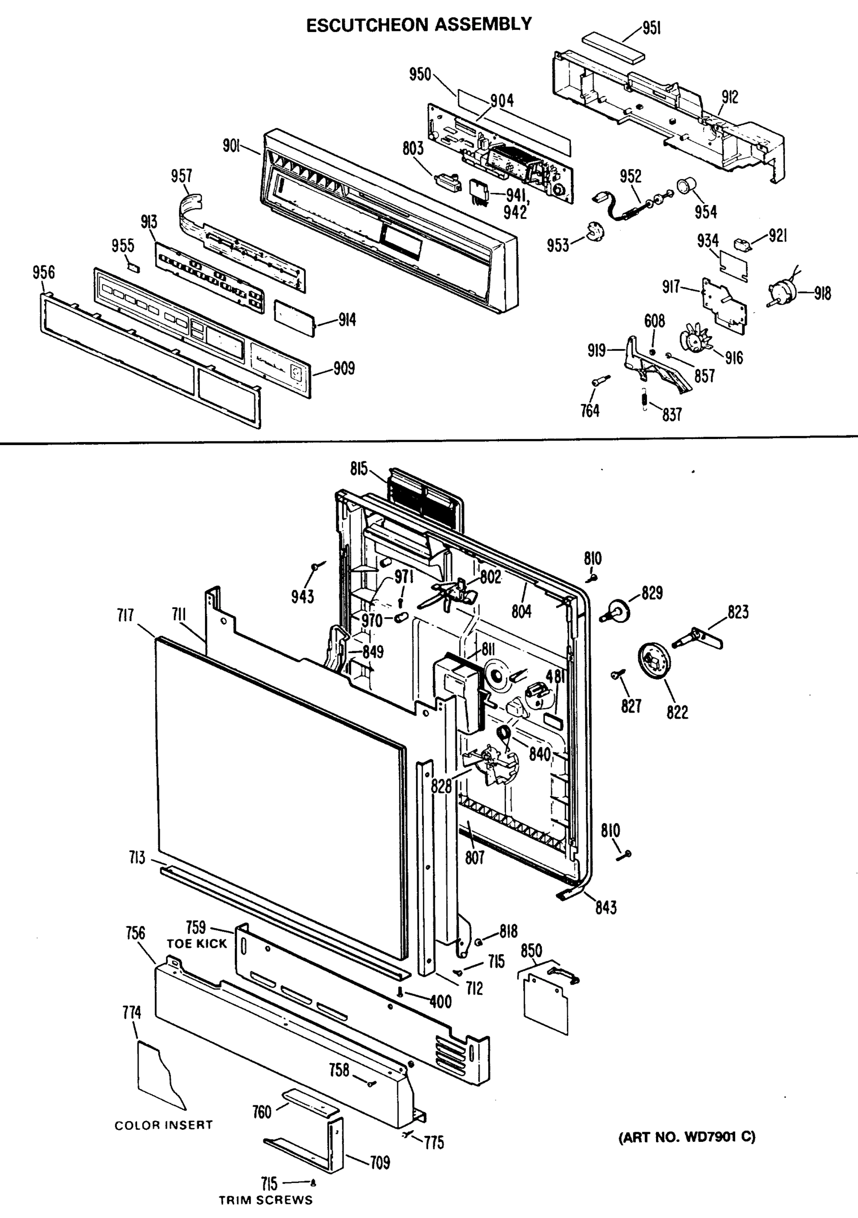ESCUTCHEON ASSEMBLY
