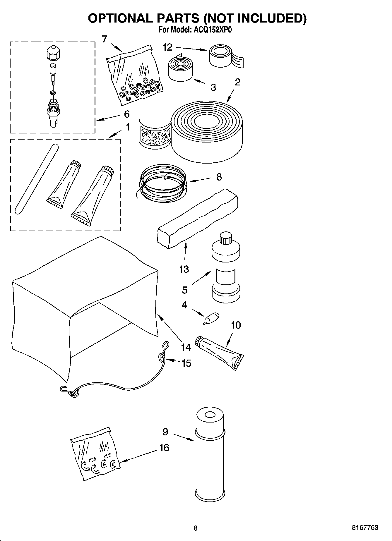 05 - OPTIONAL  PARTS (NOT INCLUDED)