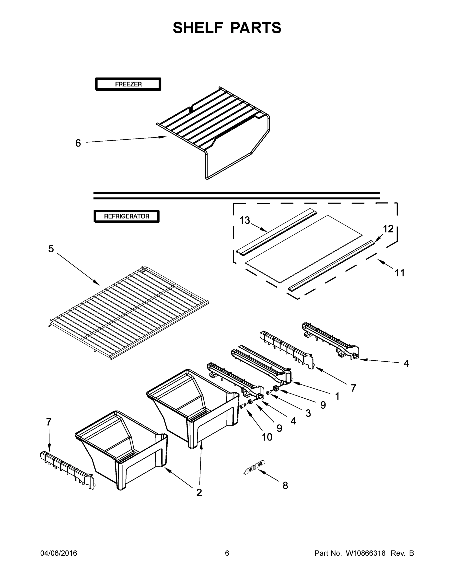 04 - SHELF PARTS