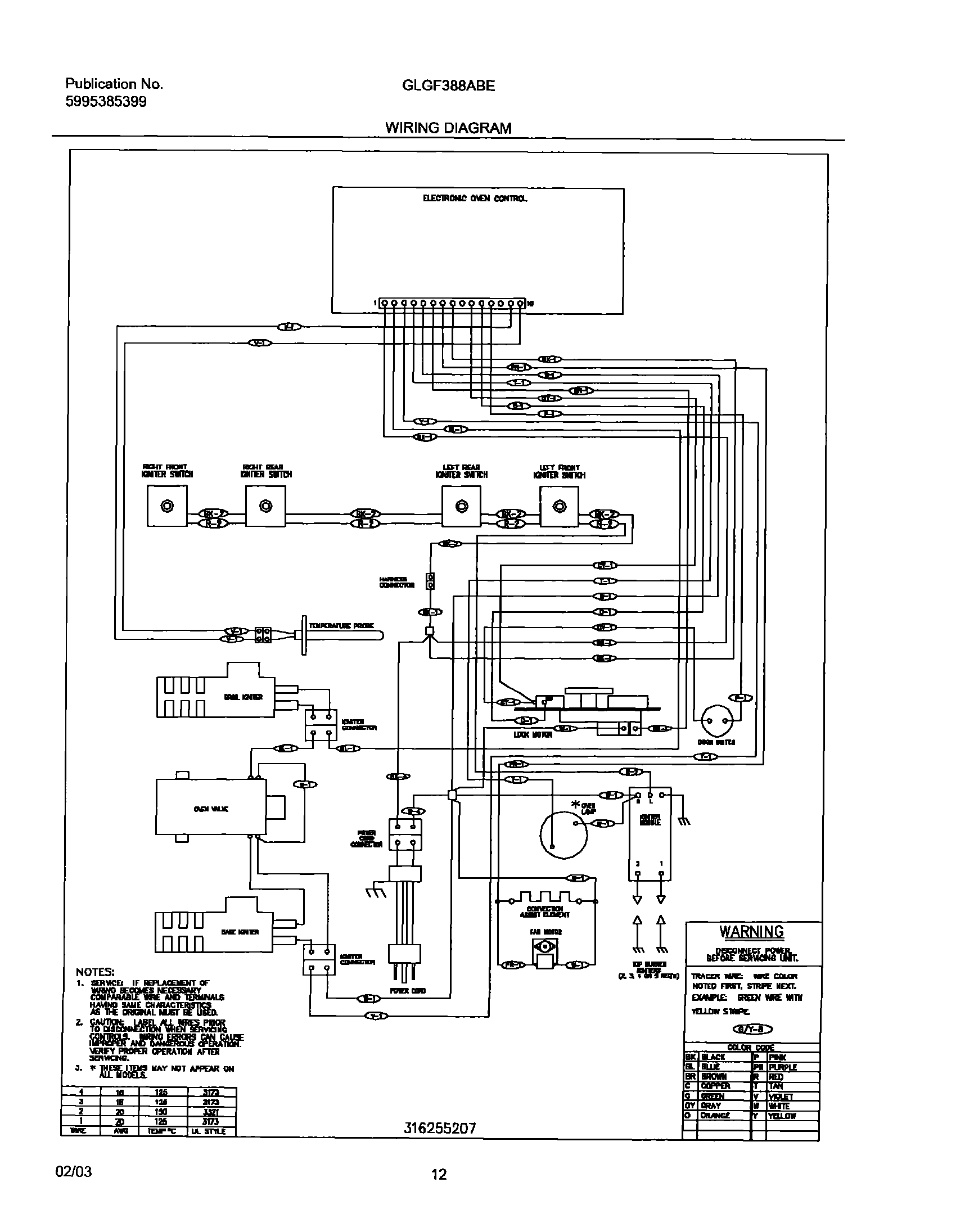 12 - WIRING DIAGRAM