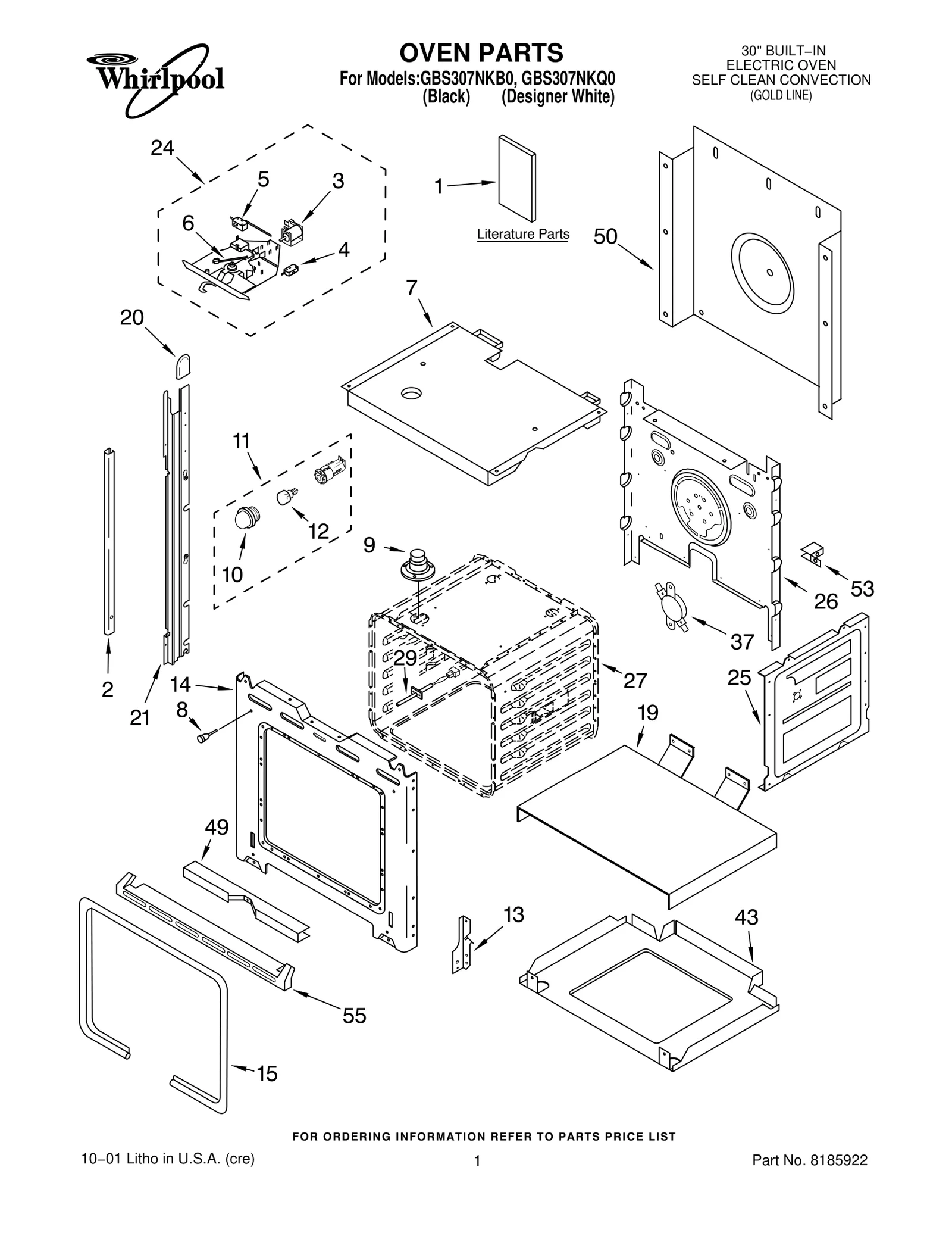 OVEN PARTS