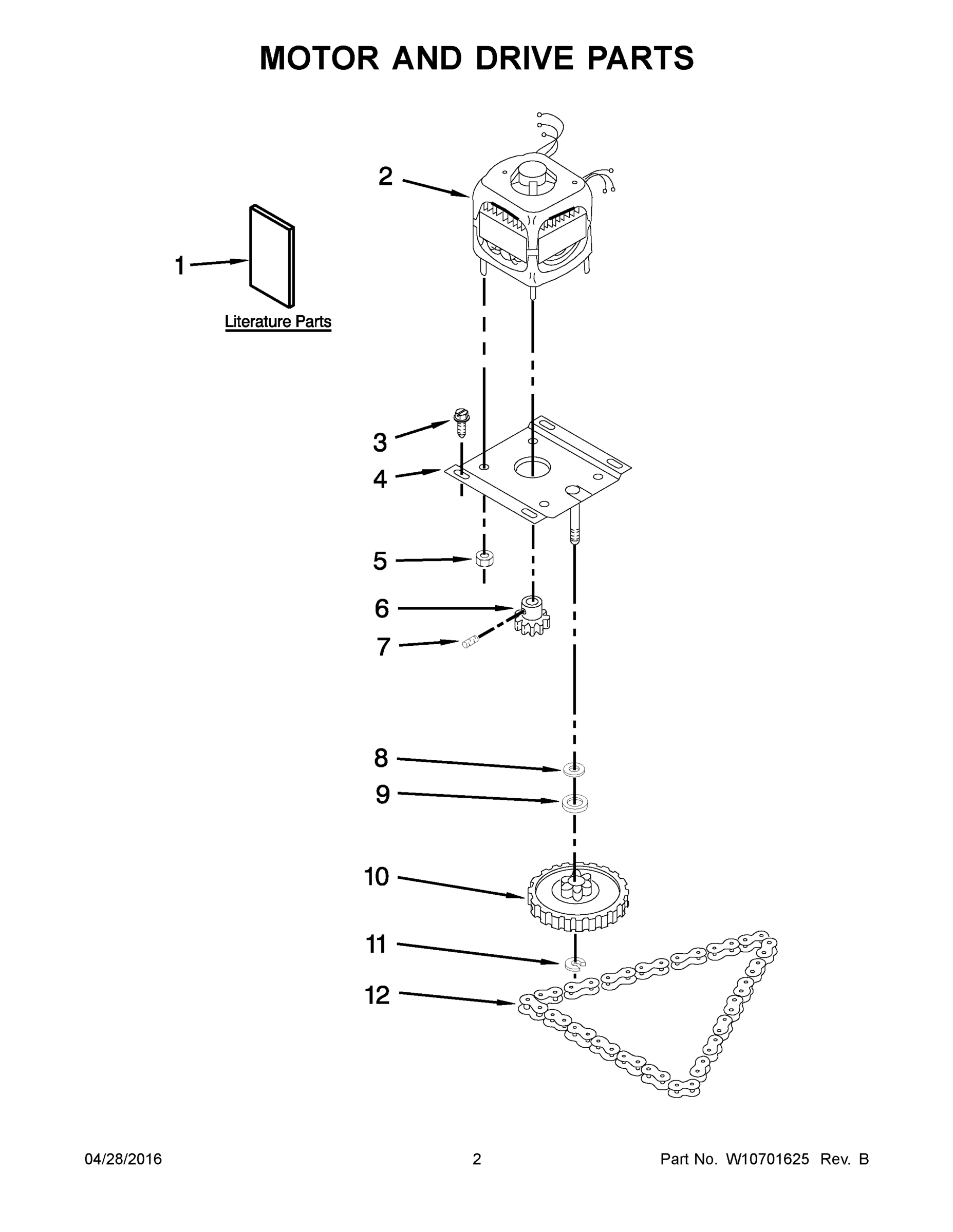 02 - MOTOR AND DRIVE PARTS