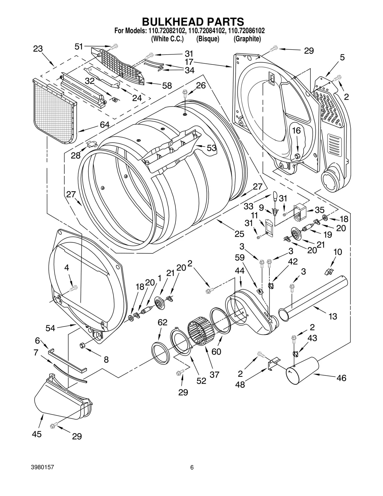 BULKHEAD PARTS