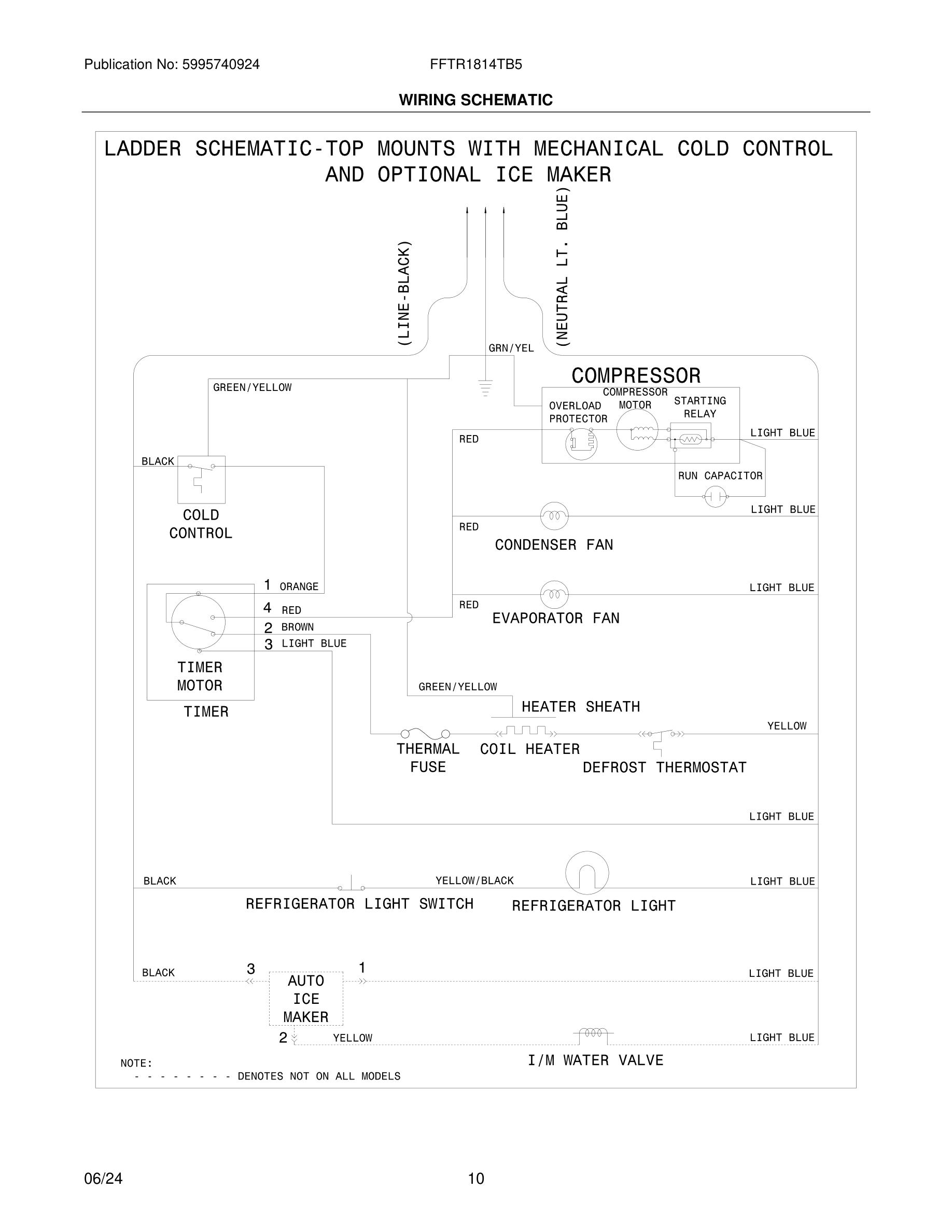 10 - WIRING SCHEMATIC
