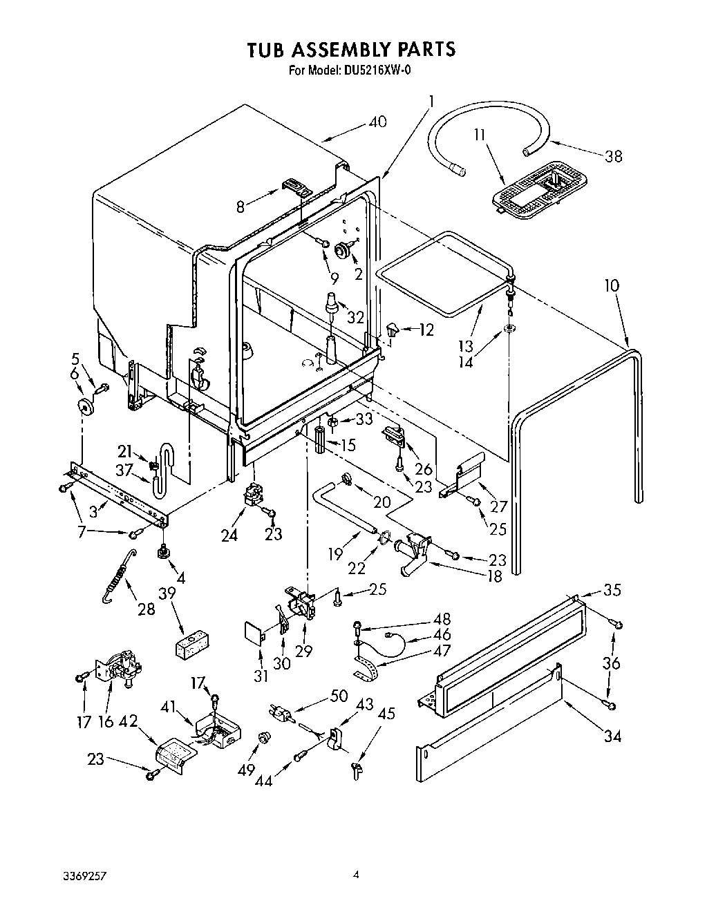 03 - TUB ASSEMBLY