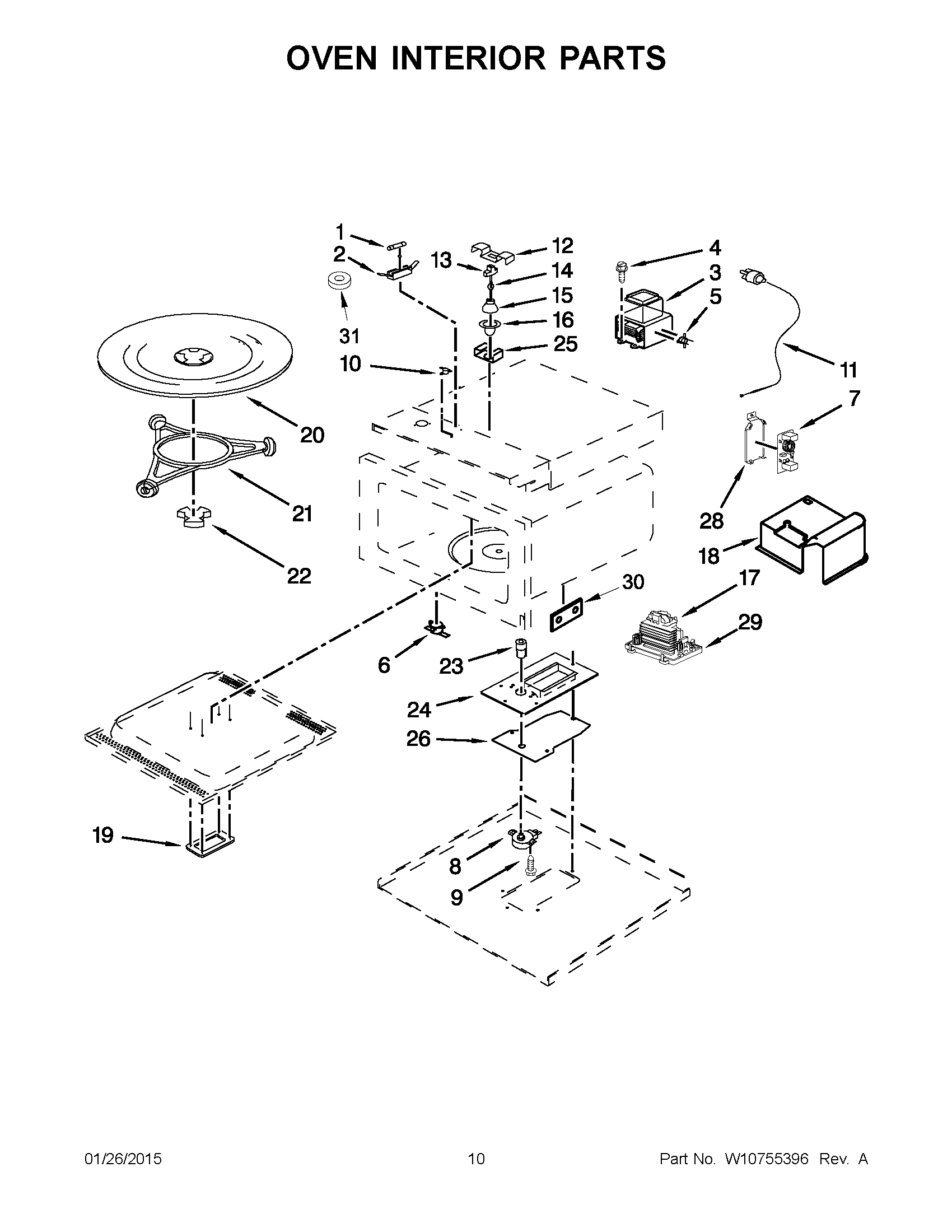 06 - OVEN INTERIOR PARTS