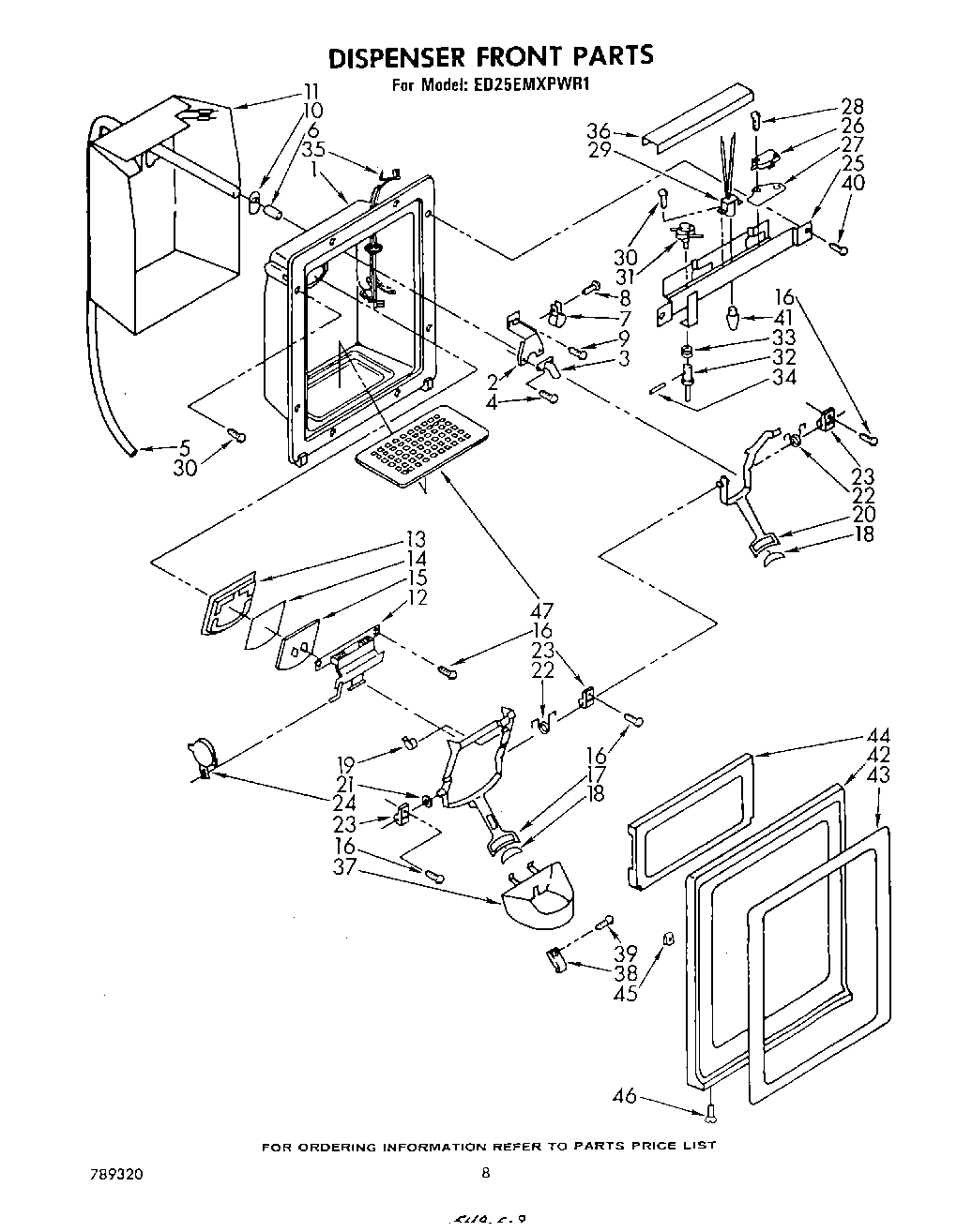 05 - DISPENSER FRONT