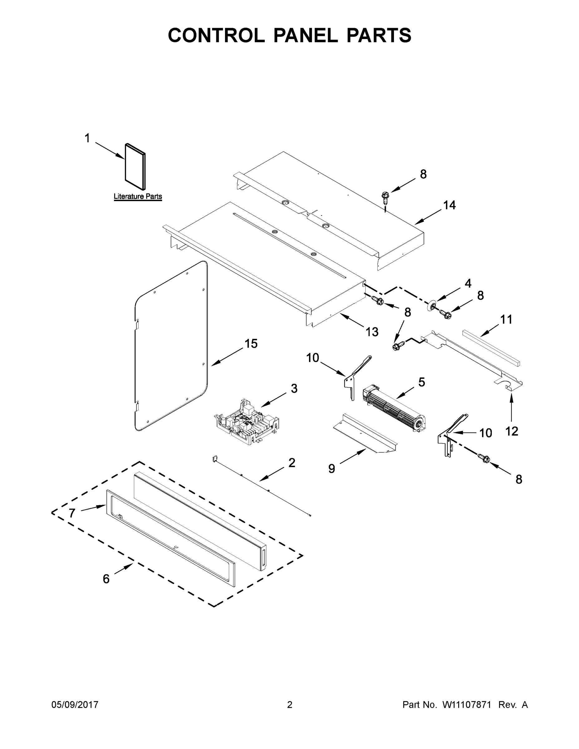 02 - CONTROL PANEL PARTS