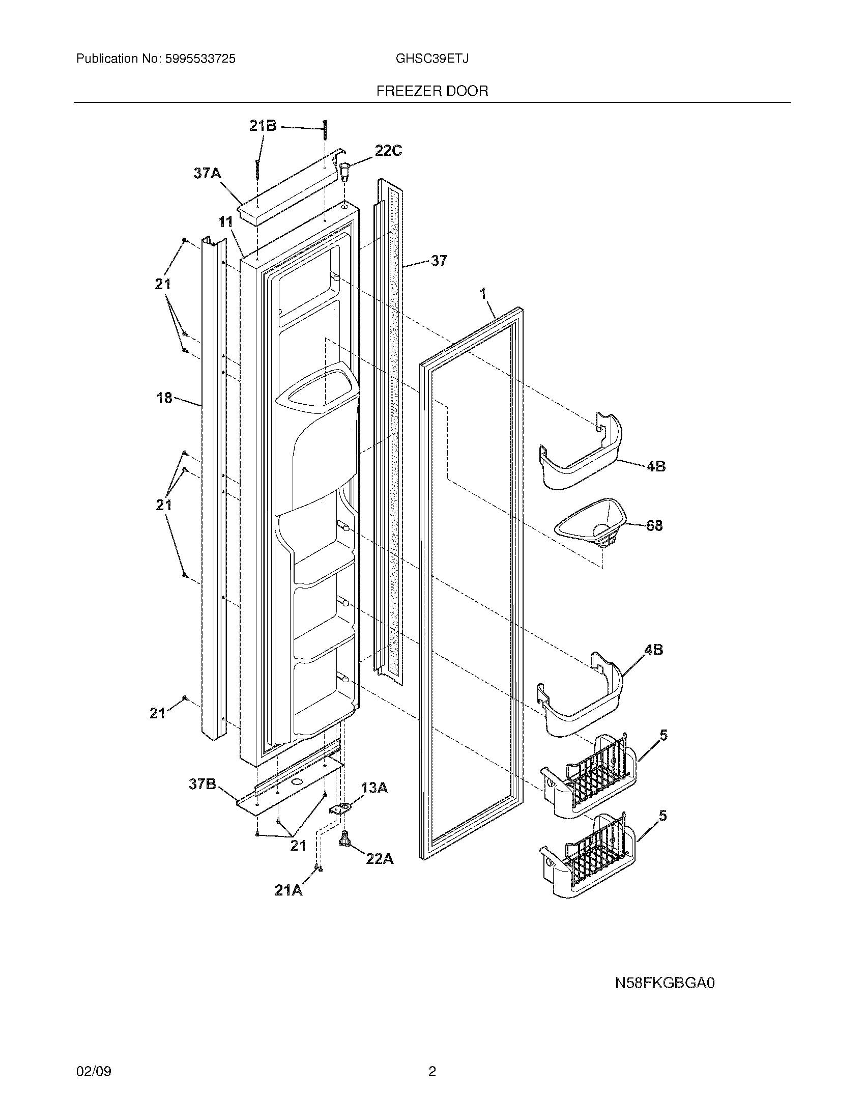 03 - FREEZER DOOR