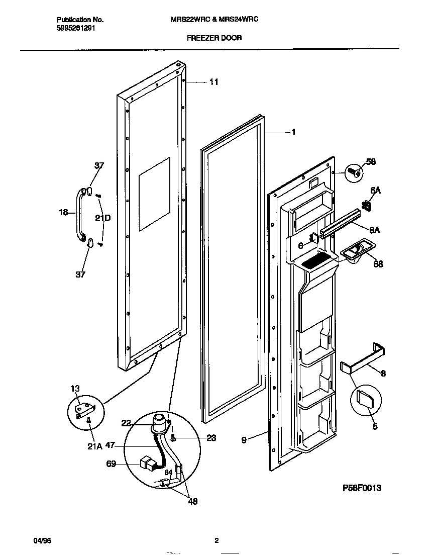 02 - FREEZER DOOR