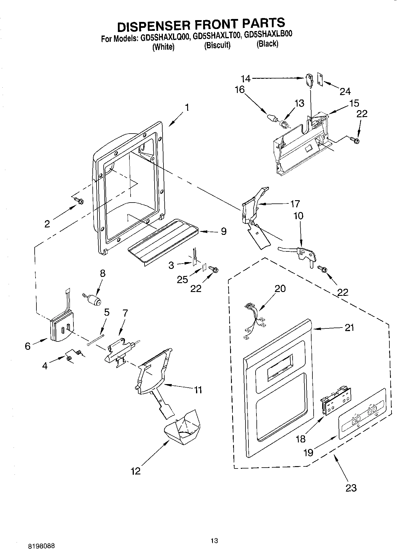 08 - DISPENSER FRONT