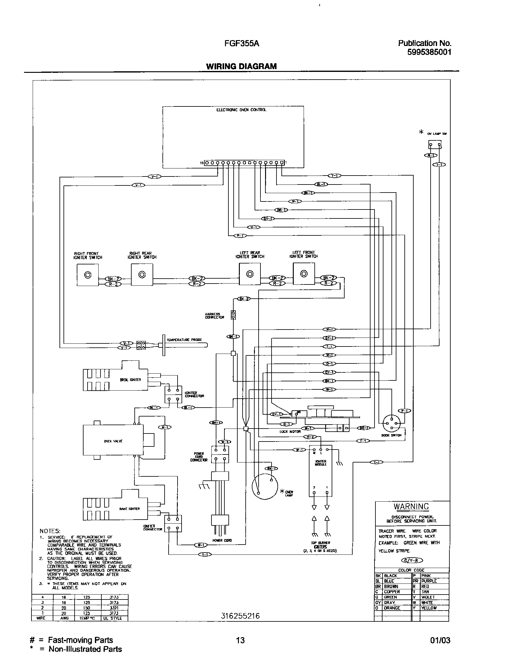 13 - WIRING DIAGRAM