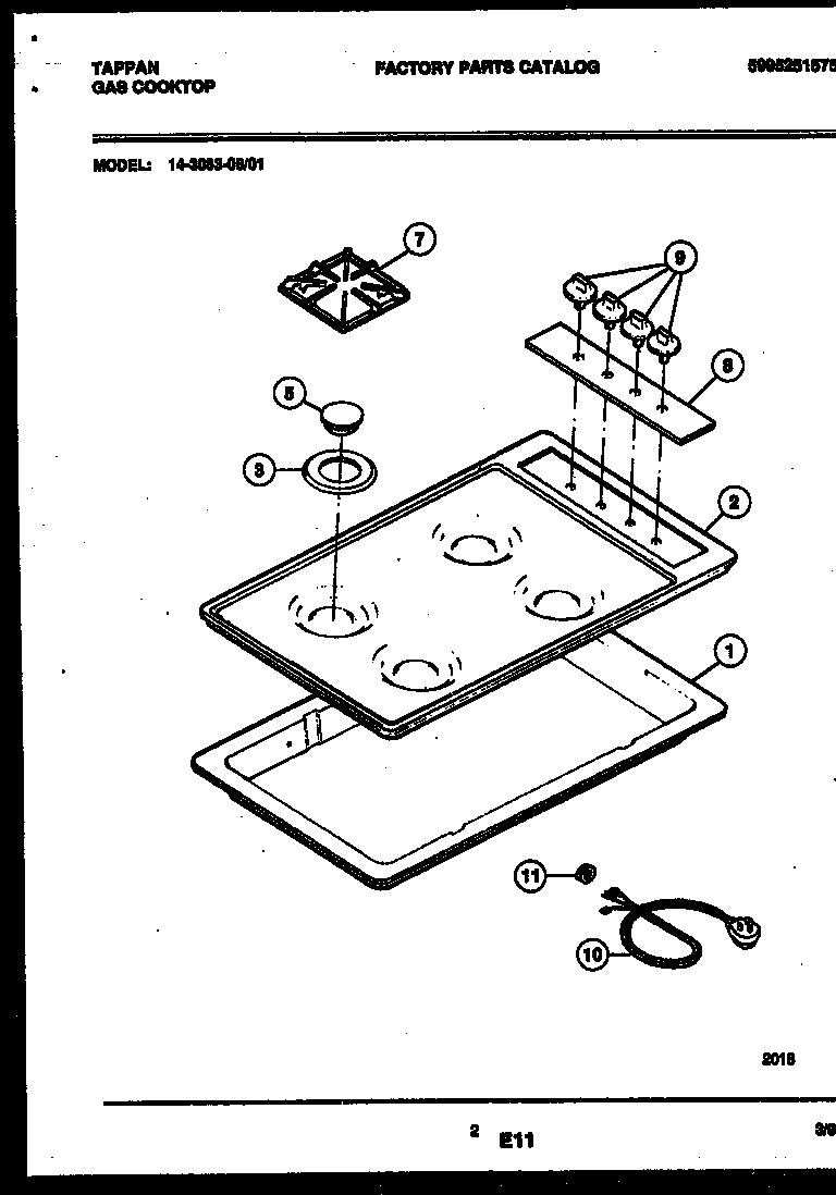 02 - COOKTOP PARTS