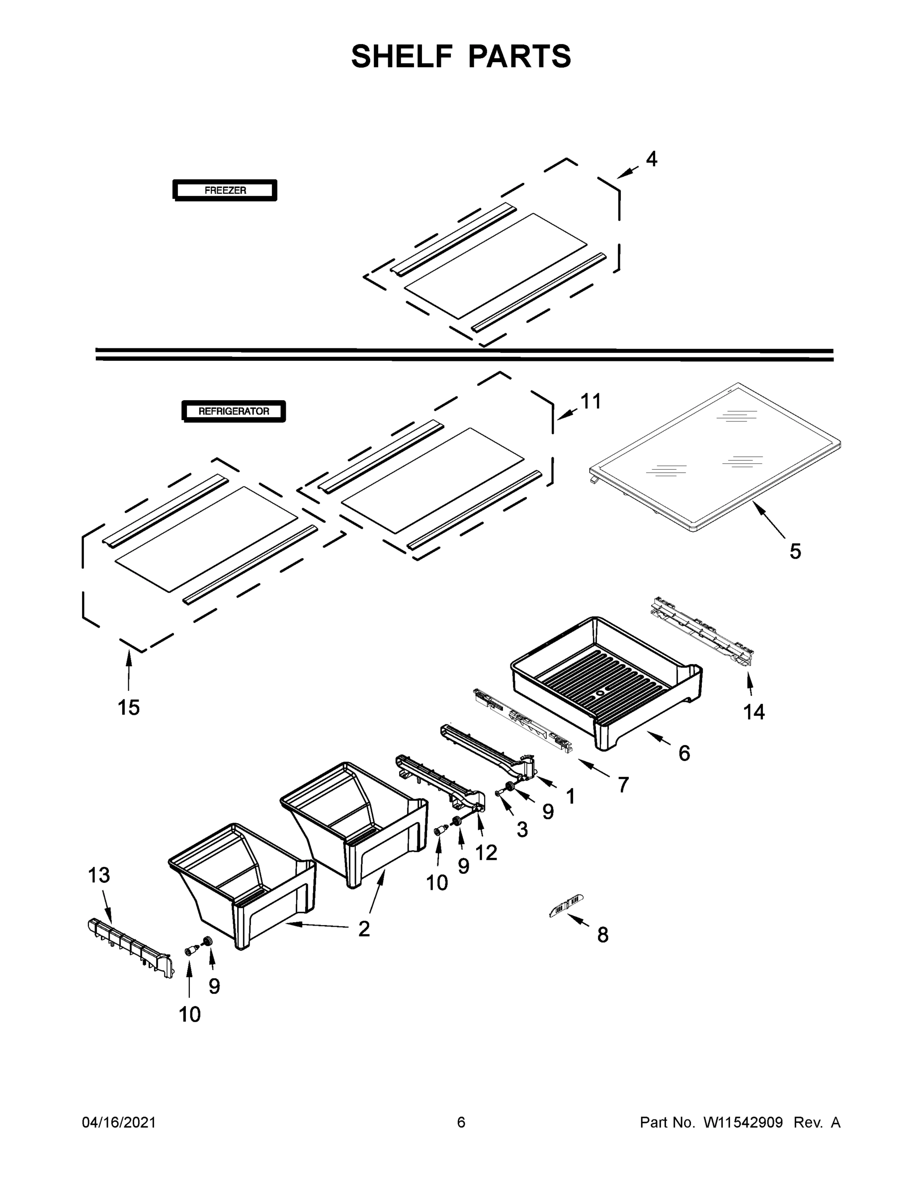 04 - SHELF PARTS