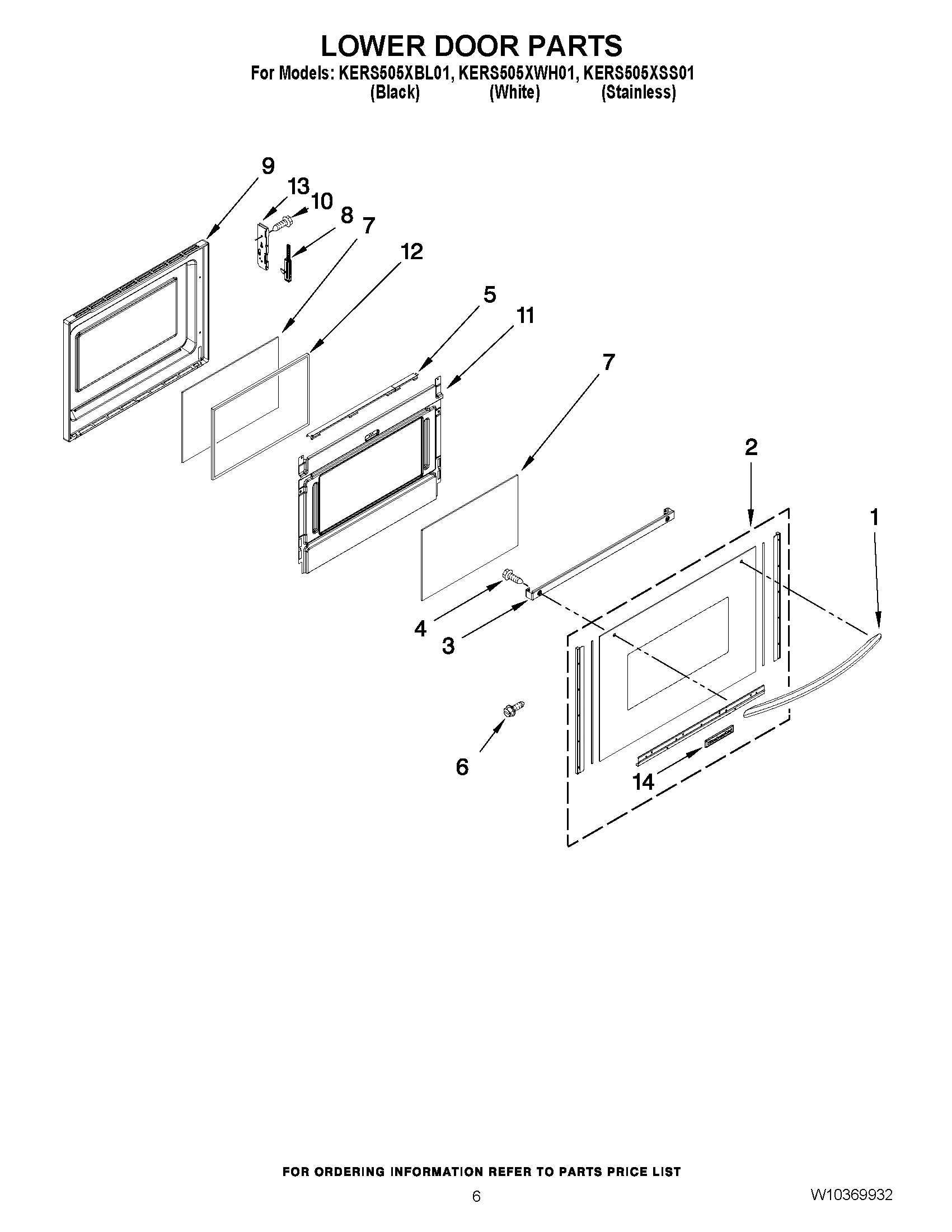 05 - LOWER DOOR PARTS