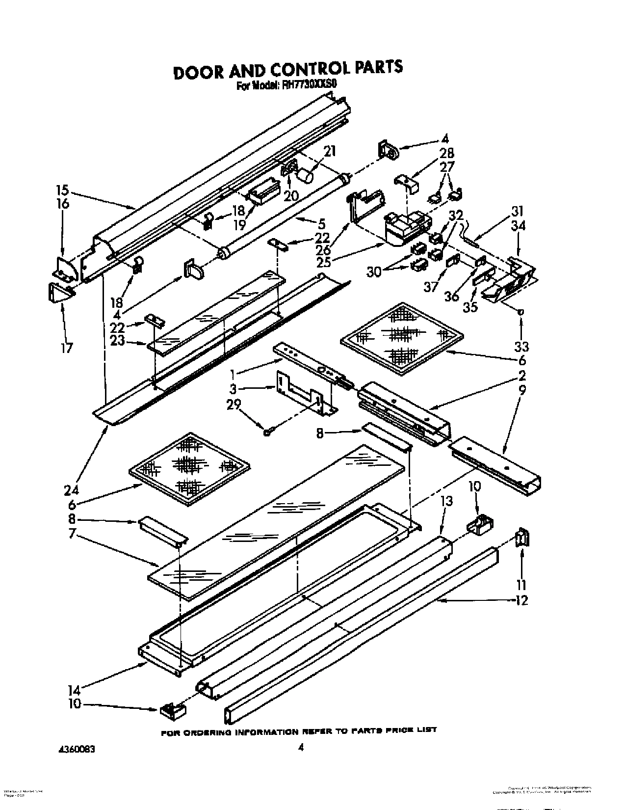 03 - DOOR AND CONTROL PARTS