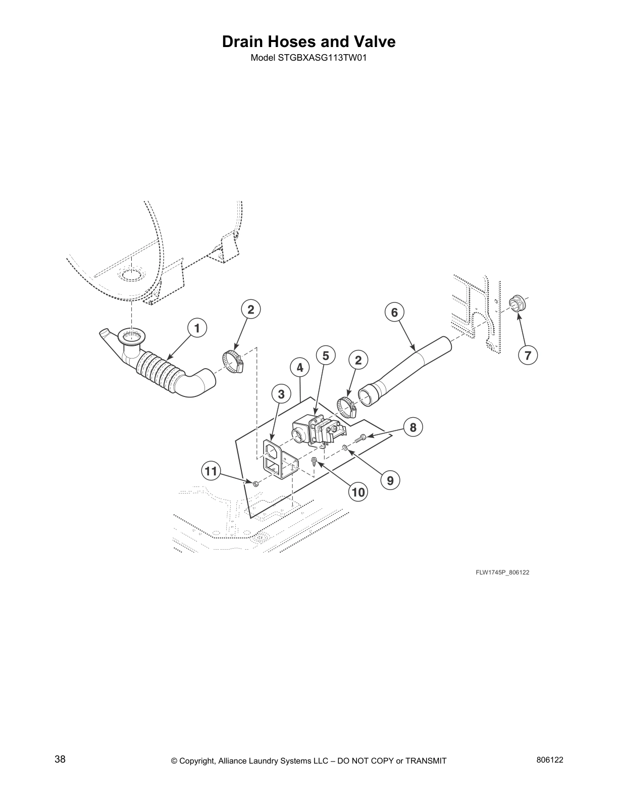 Drain Hoses and Valve
