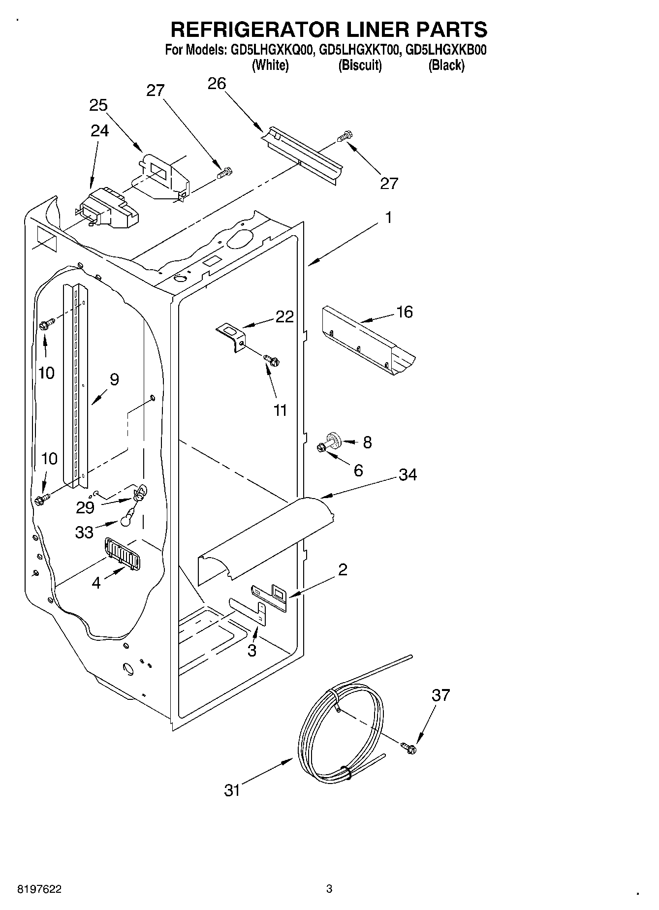 02 - REFRIGERATOR LINER