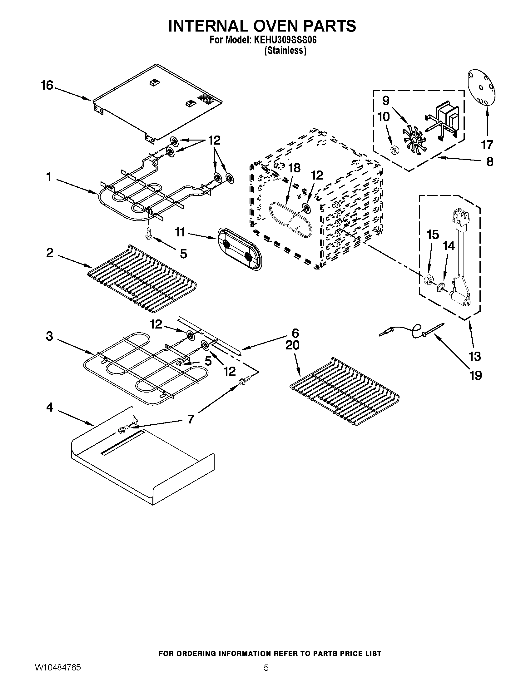 04 - INTERNAL OVEN PARTS