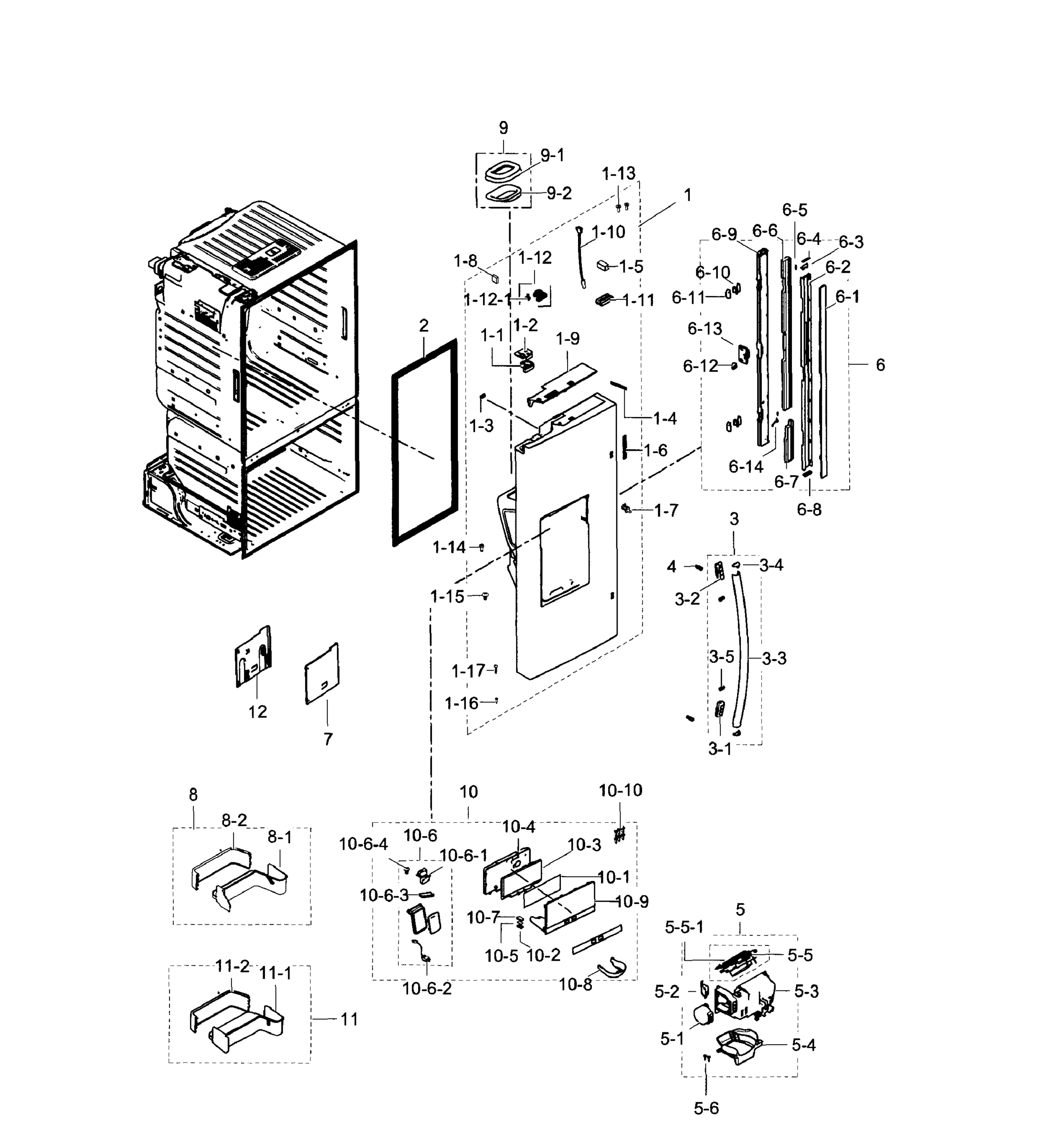 Ref Door L