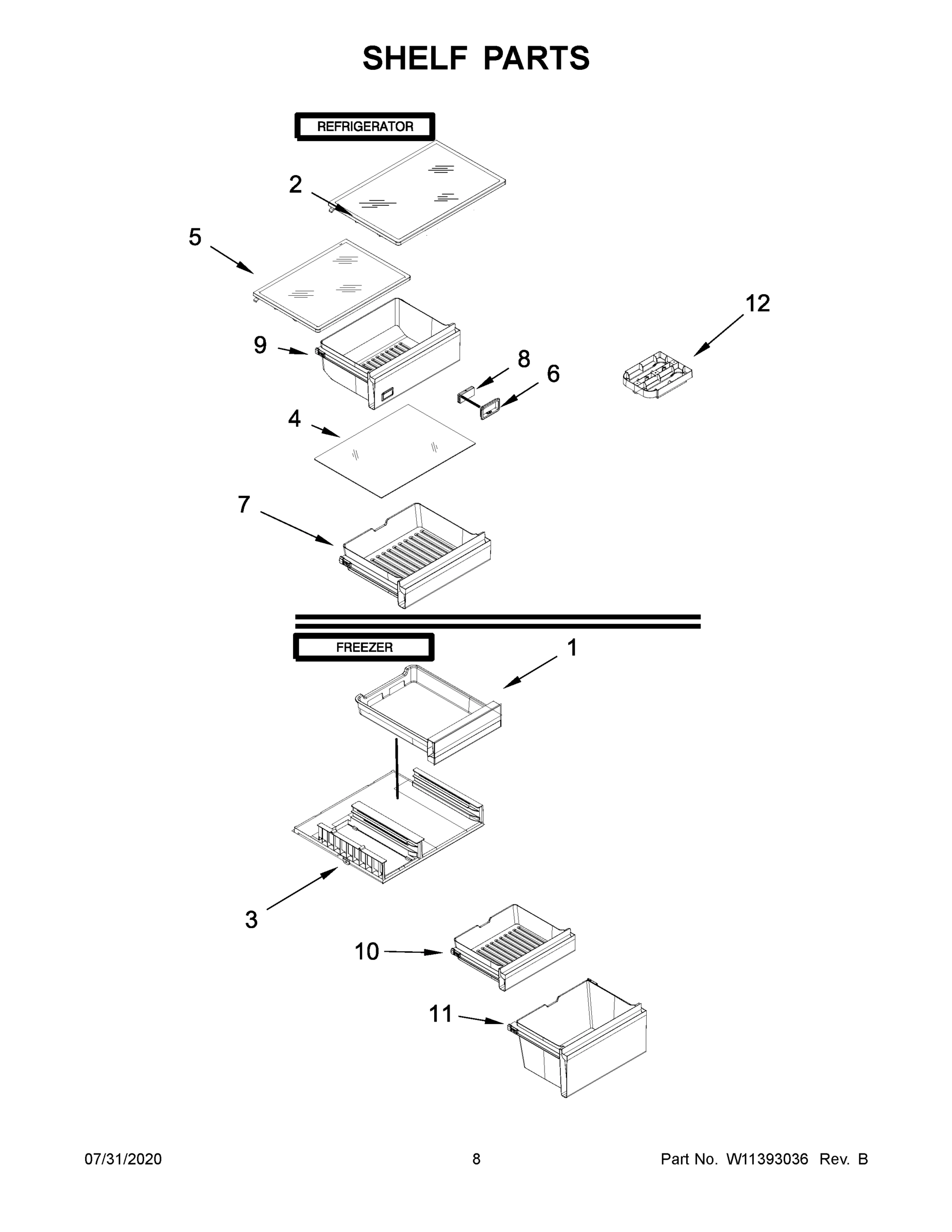 05 - SHELF PARTS