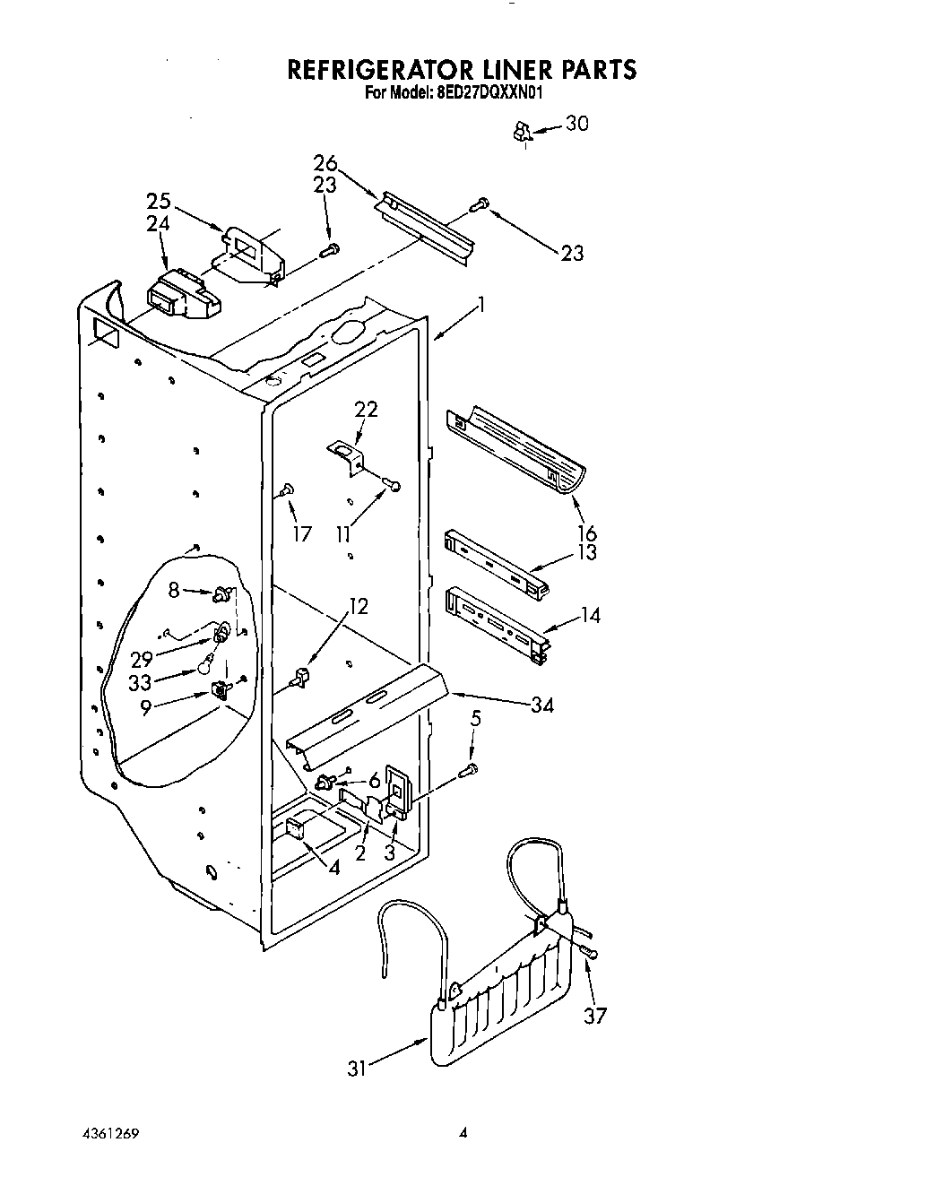 03 - REFRIGERATOR LINER