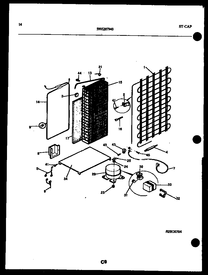 08 - SYSTEM AND AUTOMATIC DEFROST PARTS
