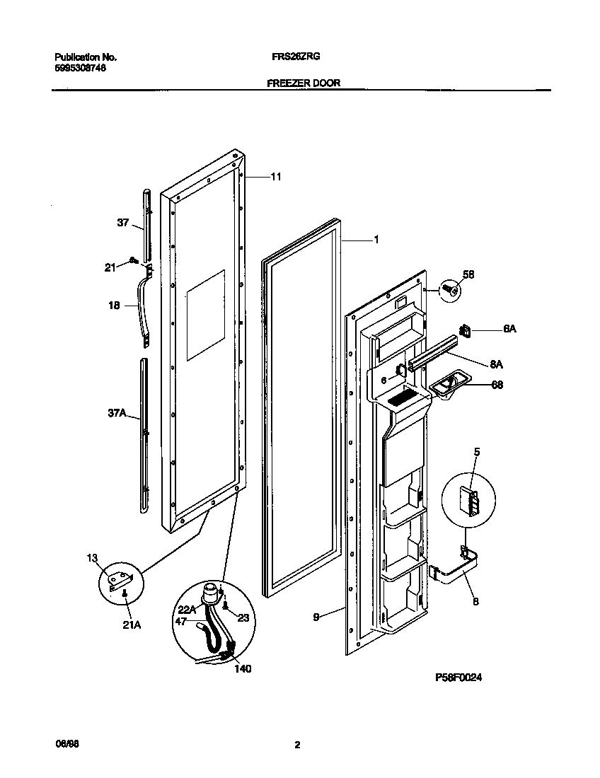 02 - FREEZER DOOR