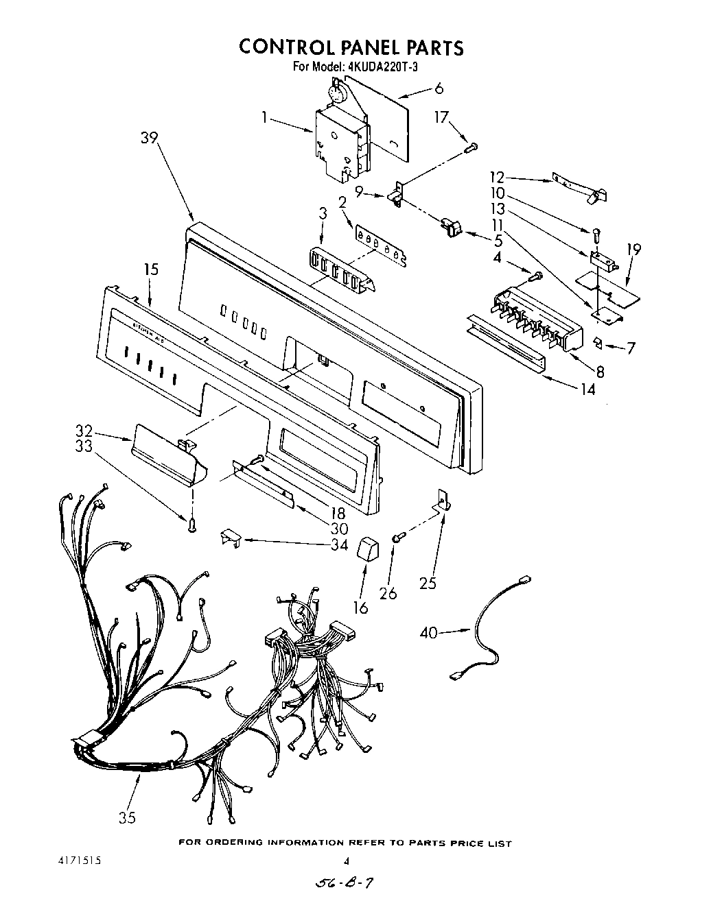 04 - CONTROL PANEL , LITERATURE AND OPTIONAL