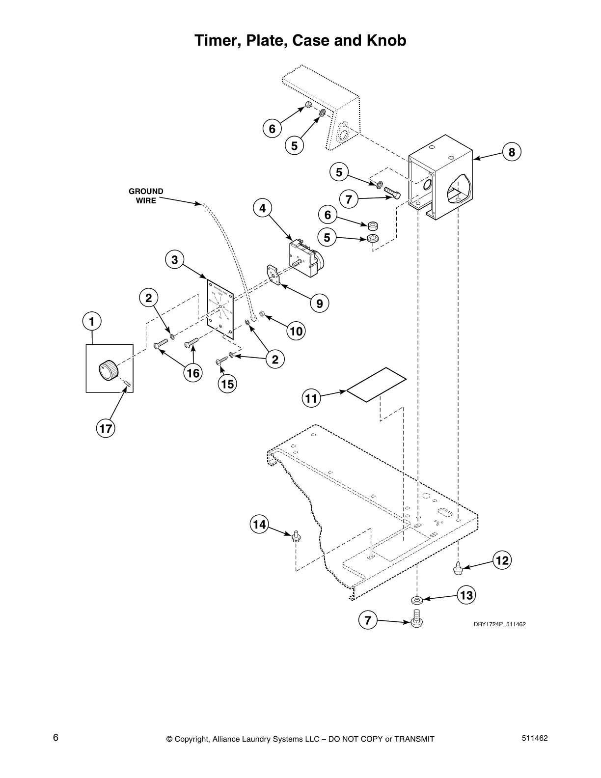 Timer, Plate, Case and Knob